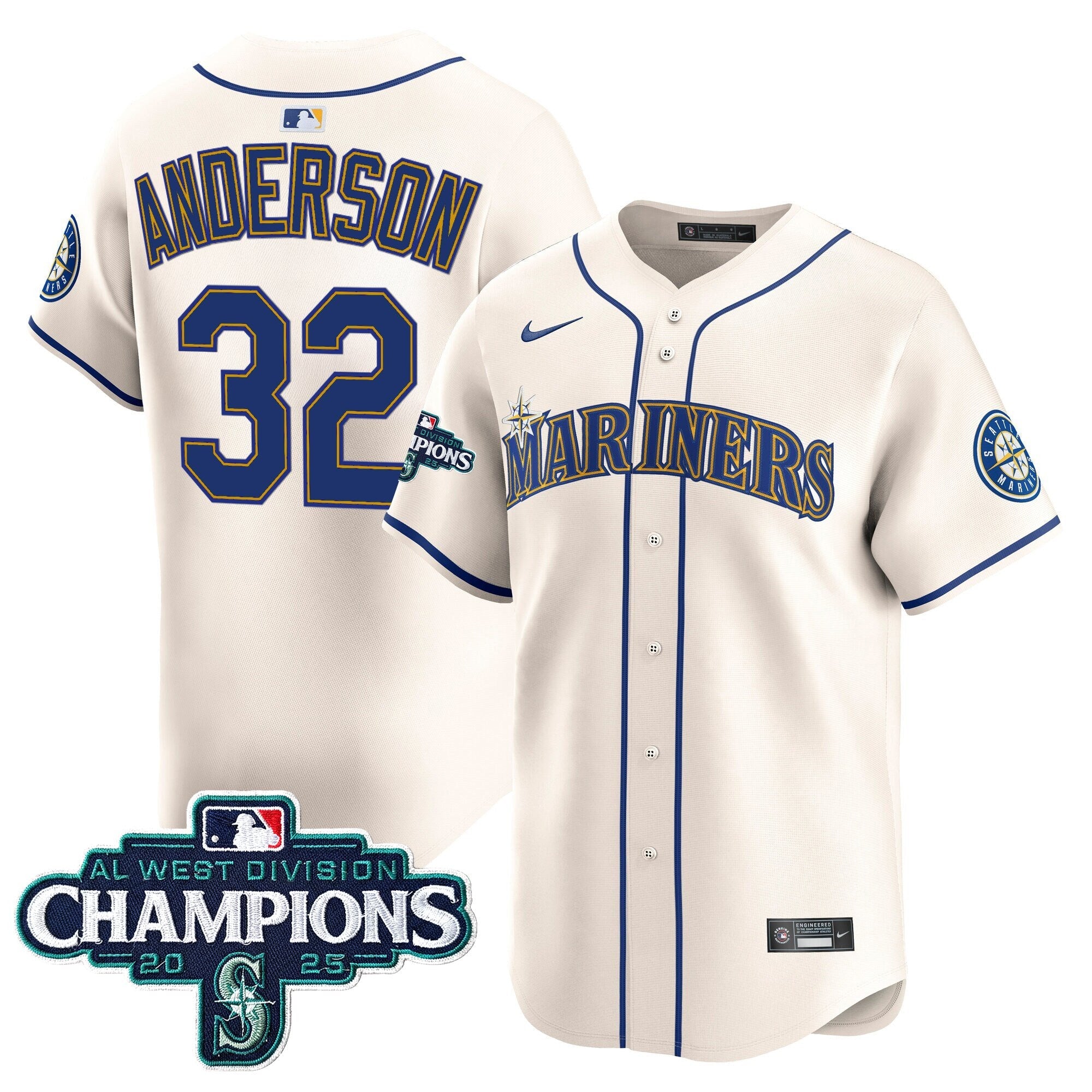 Men’s 2025 AL West Division Champions Vapor Premier Jersey