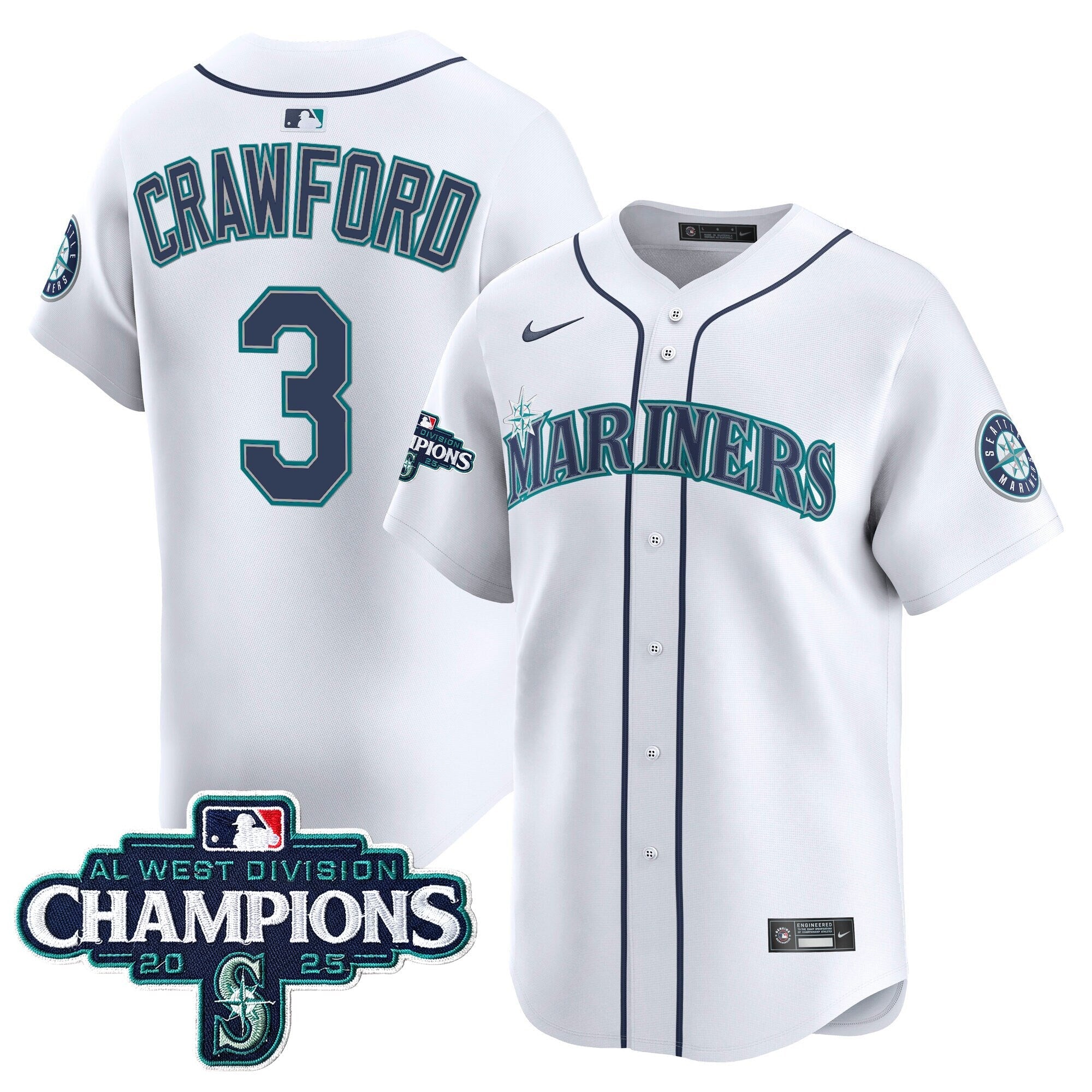 Men’s 2025 AL West Division Champions Vapor Premier Jersey