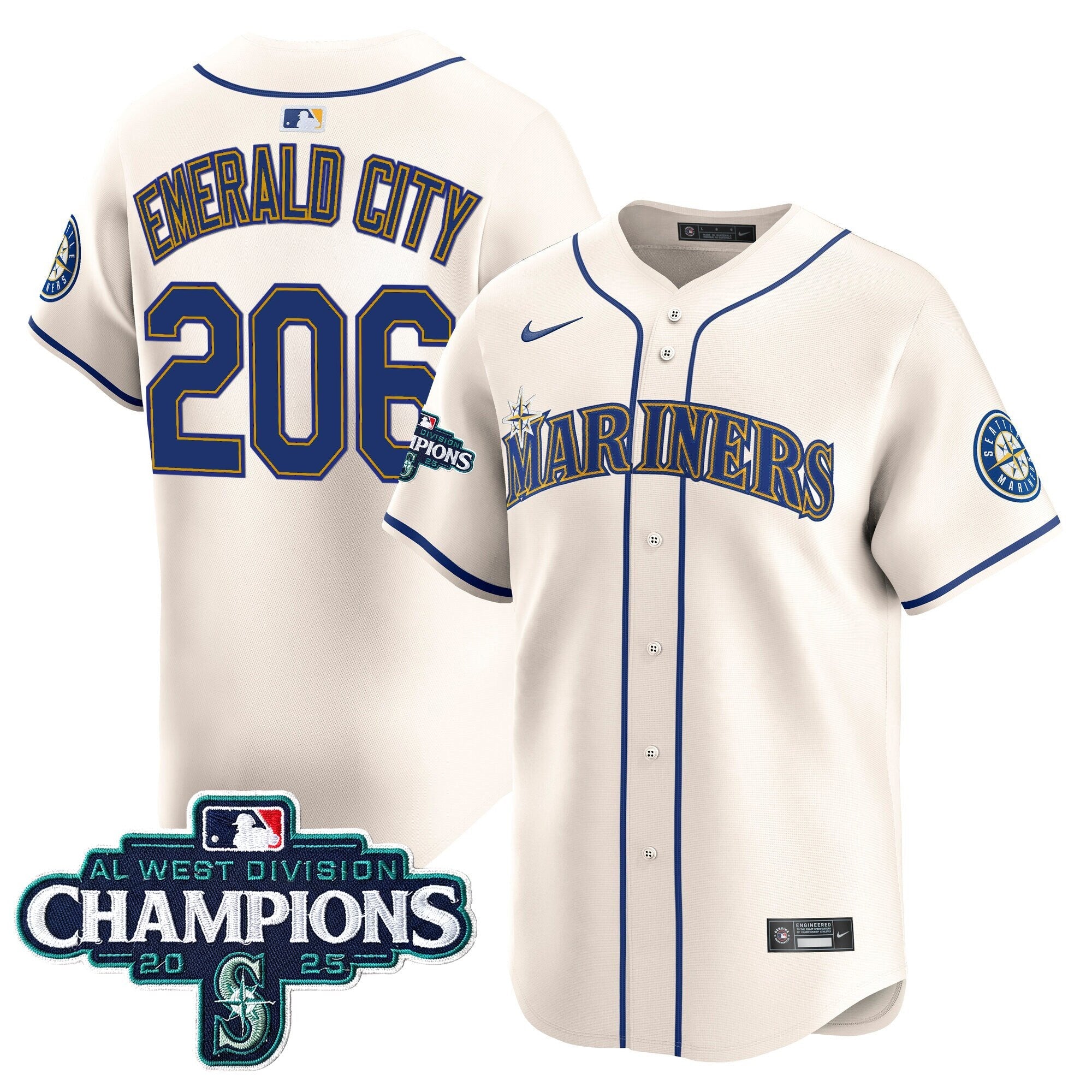 Men’s 2025 AL West Division Champions Vapor Premier Jersey