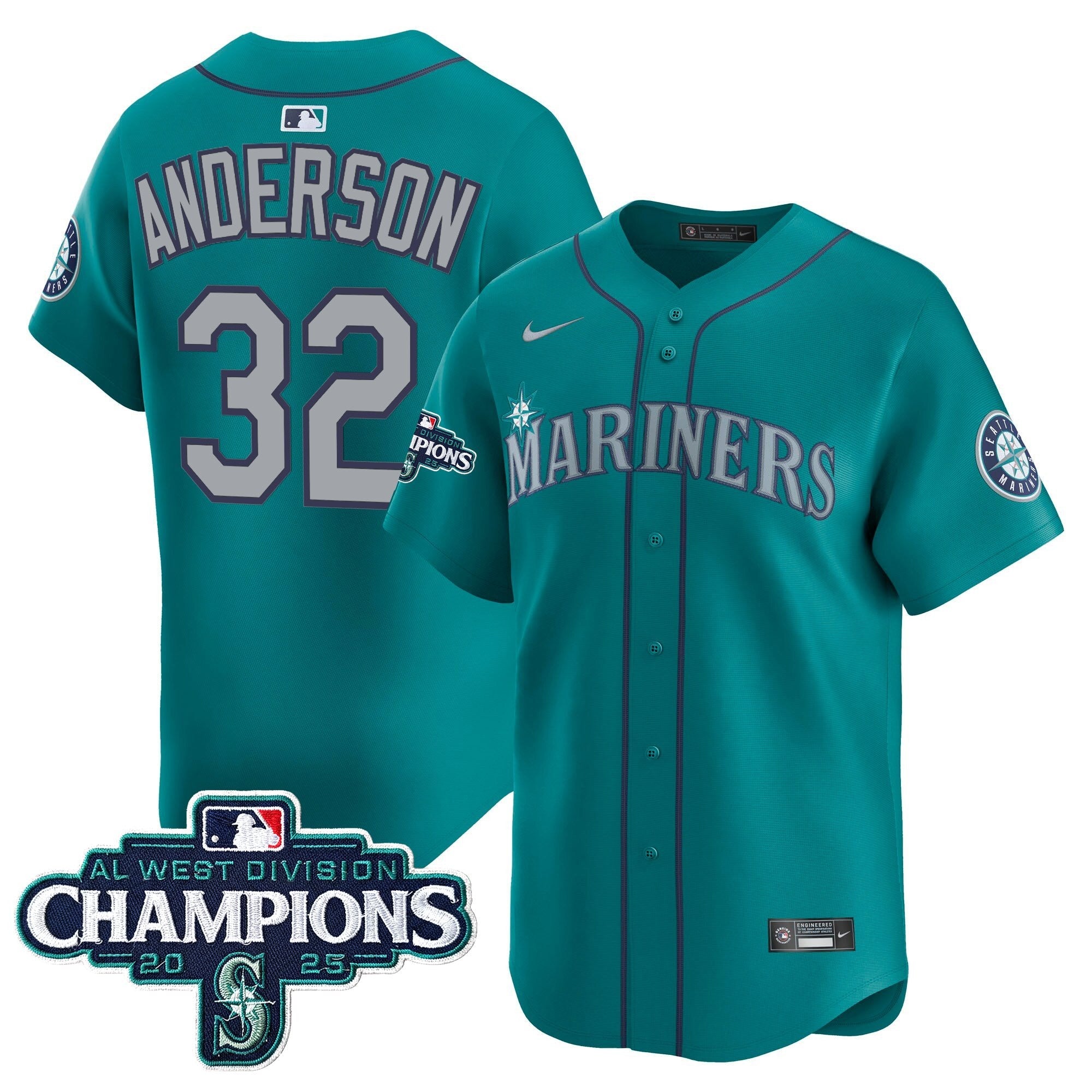 Men’s 2025 AL West Division Champions Vapor Premier Jersey