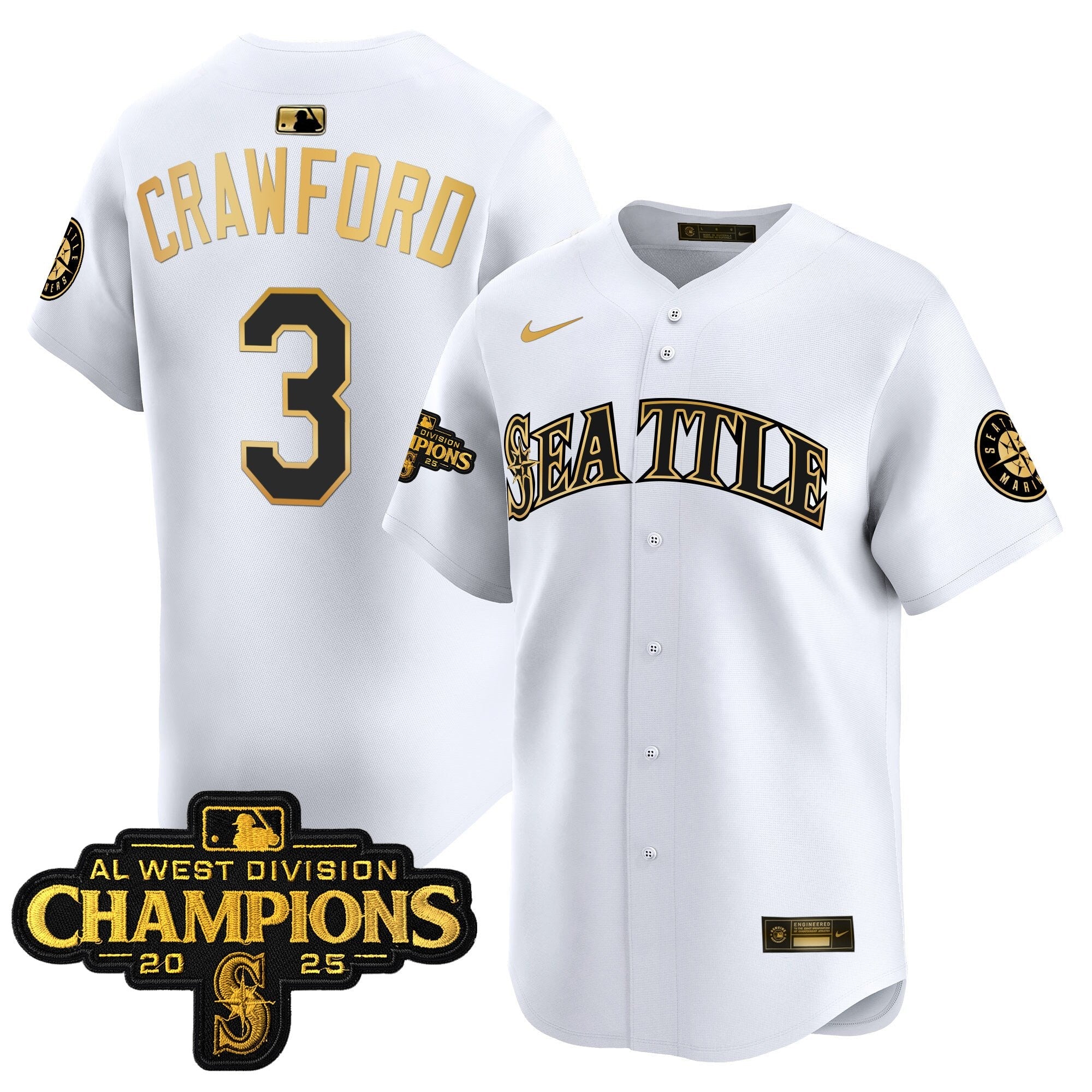 Men’s 2025 AL West Division Champions Vapor Premier Jersey