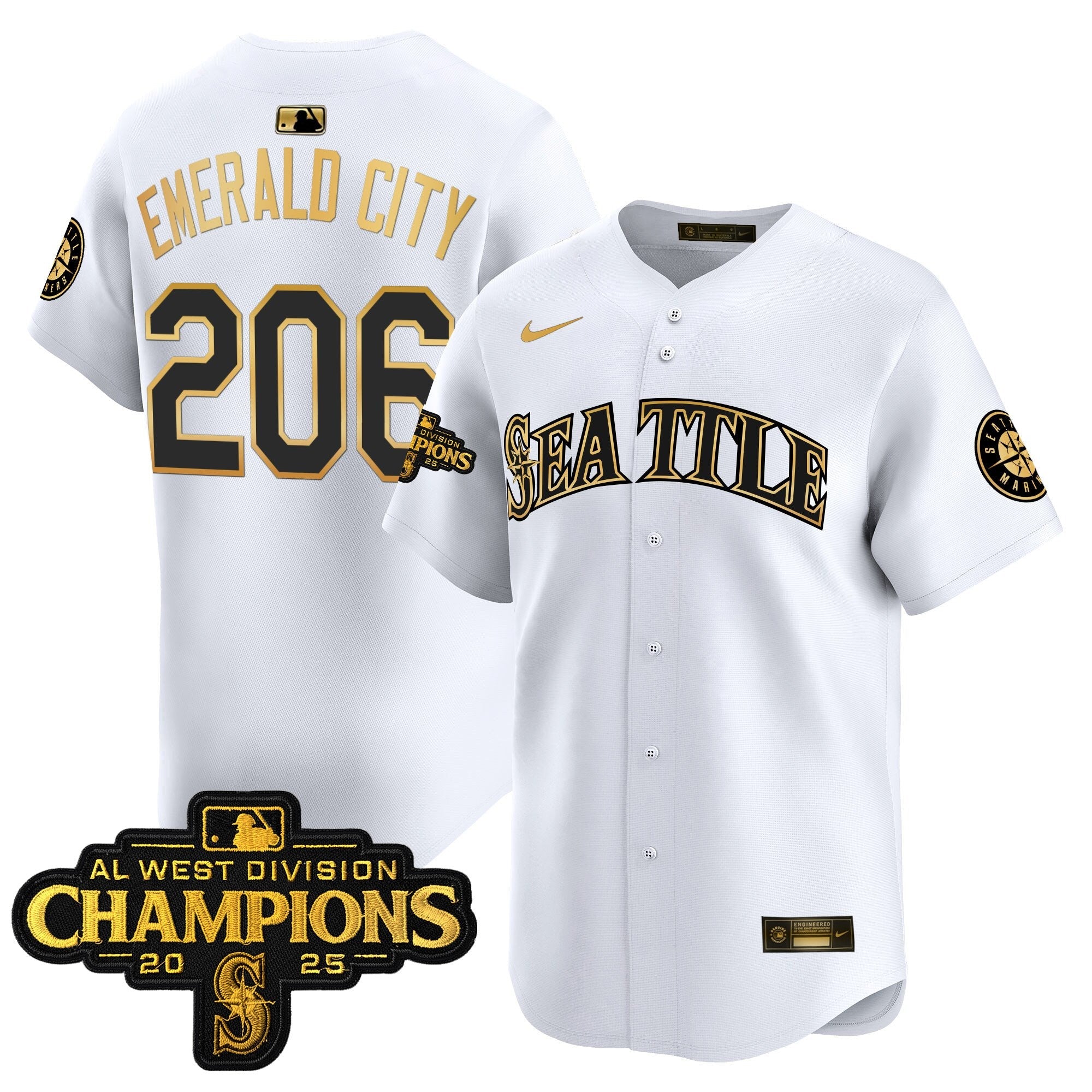 Men’s 2025 AL West Division Champions Vapor Premier Jersey