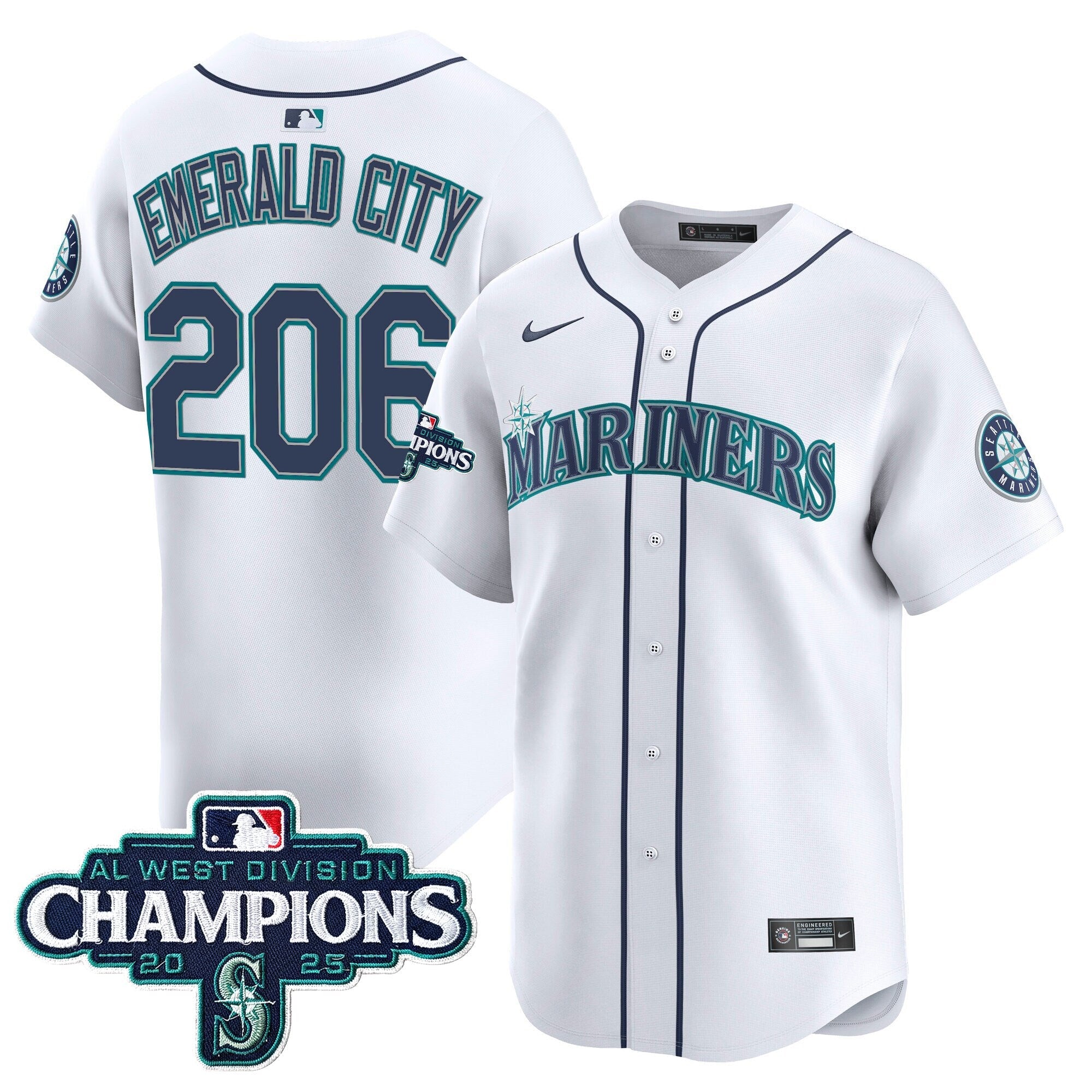 Men’s 2025 AL West Division Champions Vapor Premier Jersey