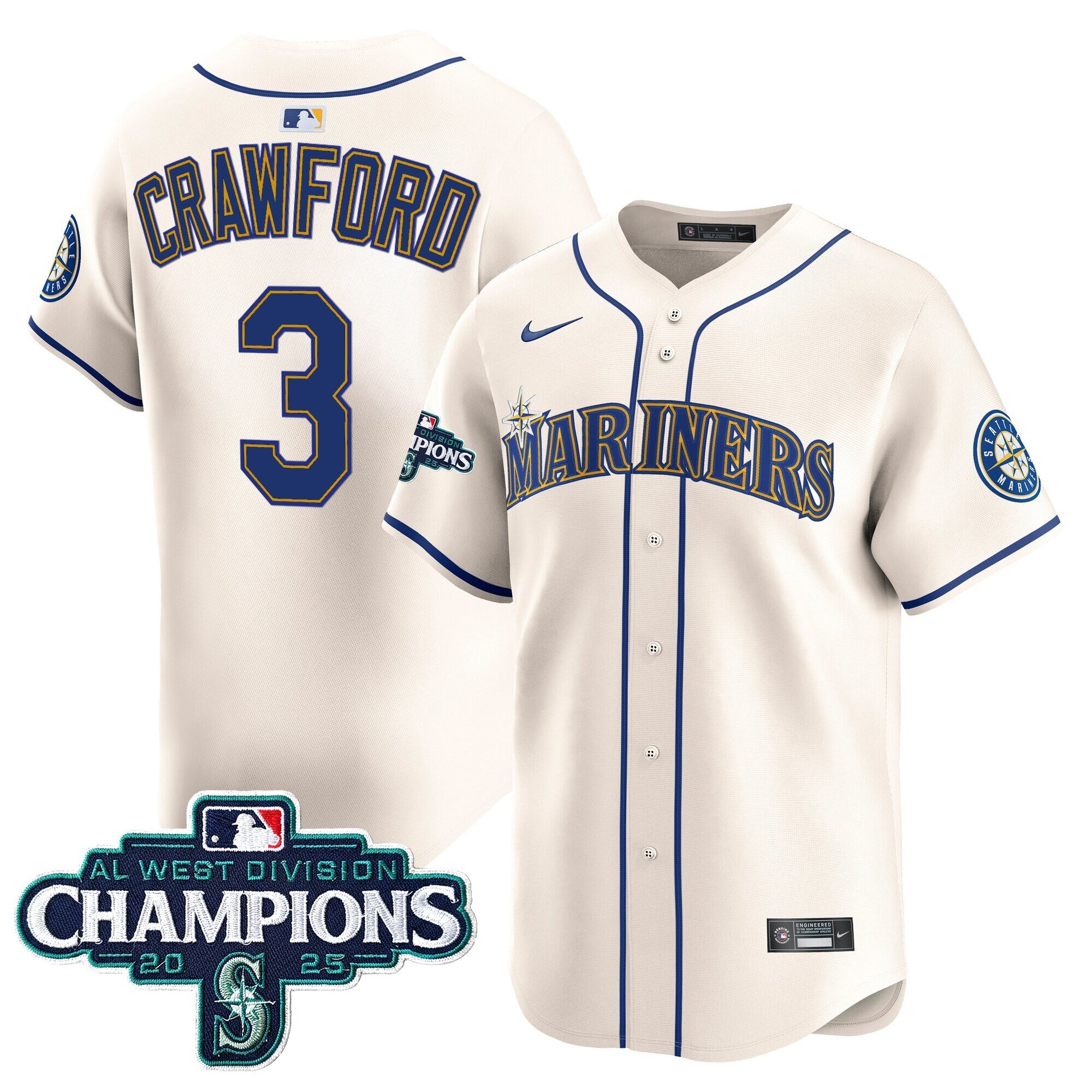 Men’s 2025 AL West Division Champions Vapor Premier Jersey