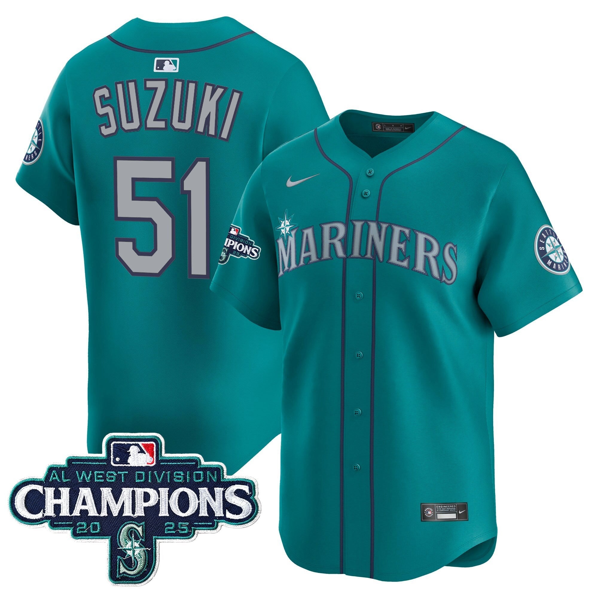 Men’s 2025 AL West Division Champions Vapor Premier Jersey