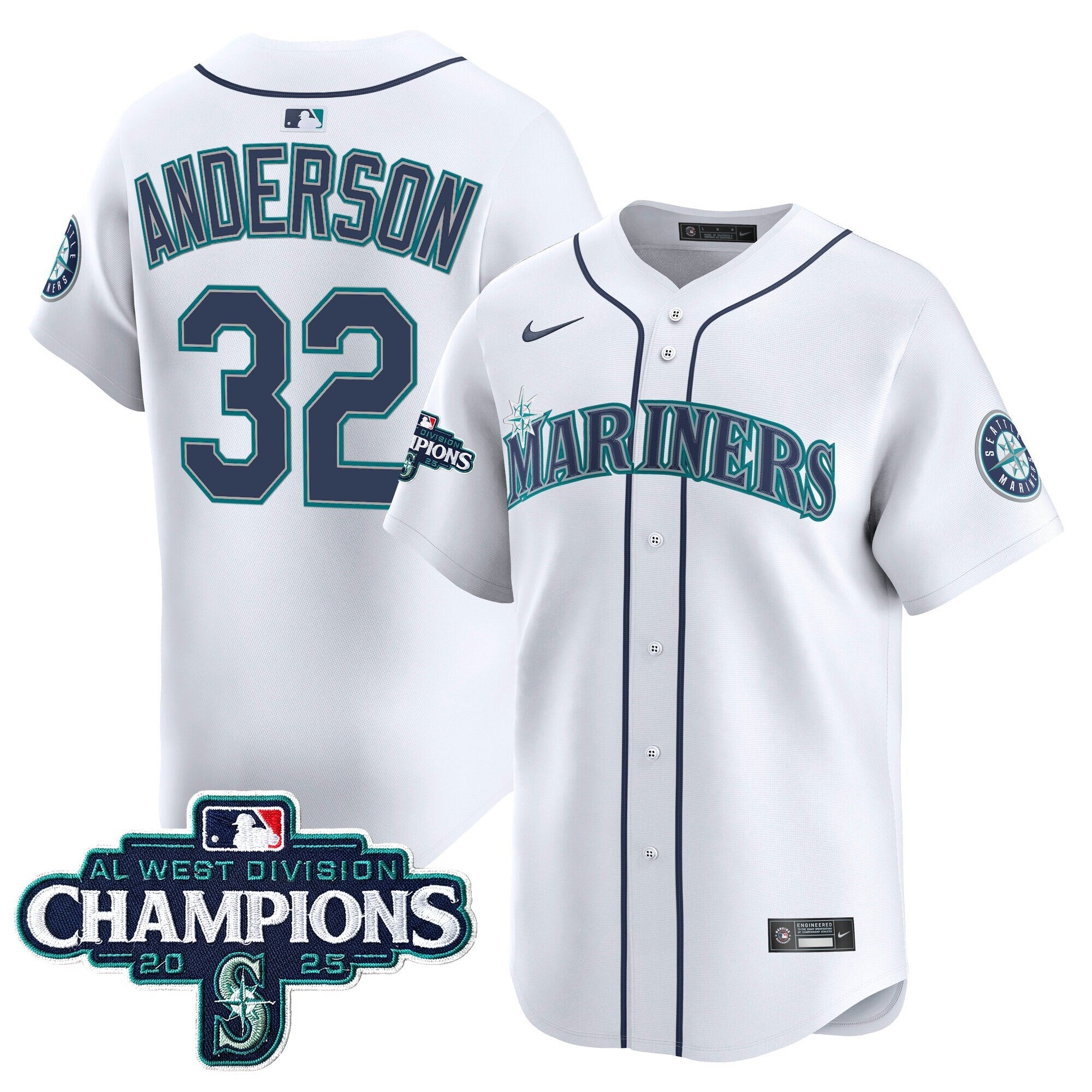 Men’s 2025 AL West Division Champions Vapor Premier Jersey