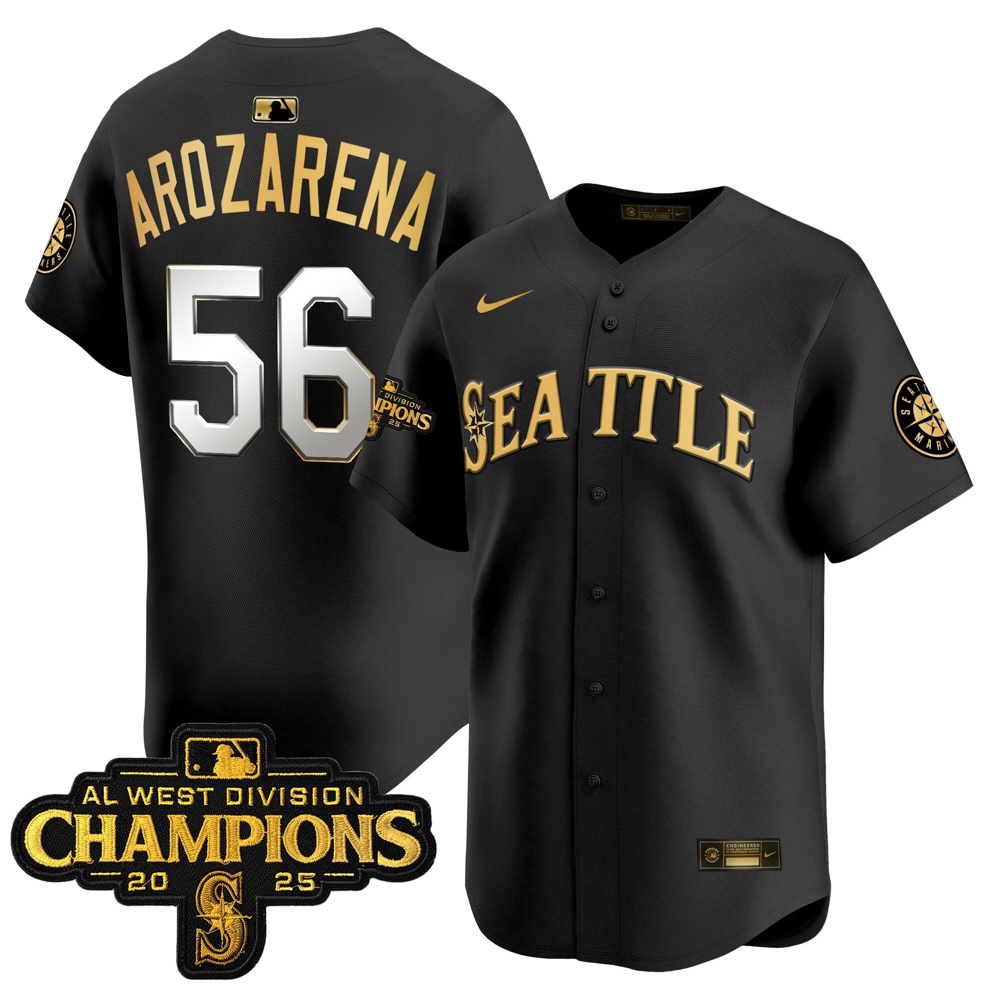 Men’s 2025 AL West Division Champions Vapor Premier Jersey