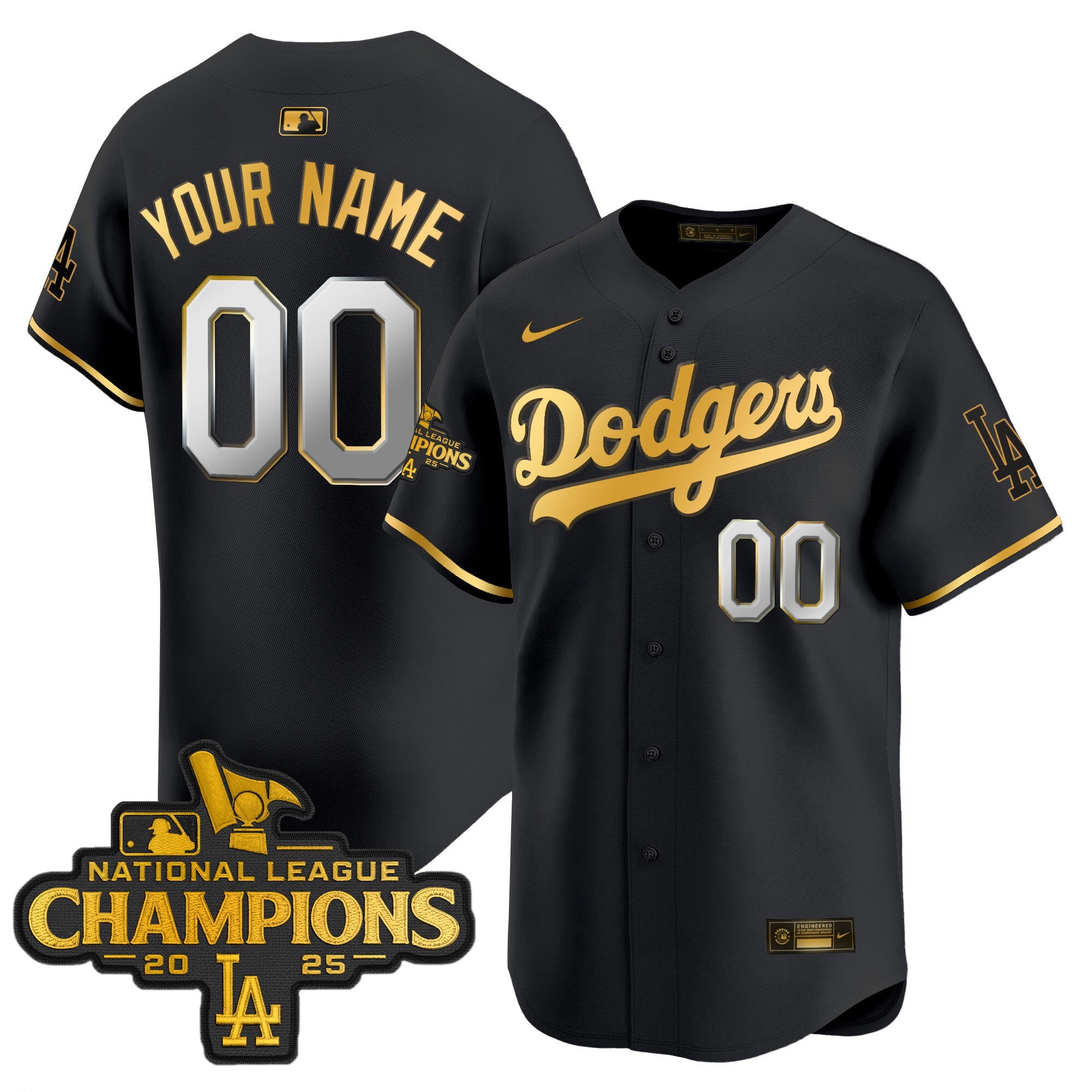 2025 National League Champions Vapor Premier Limited Custom Jersey
