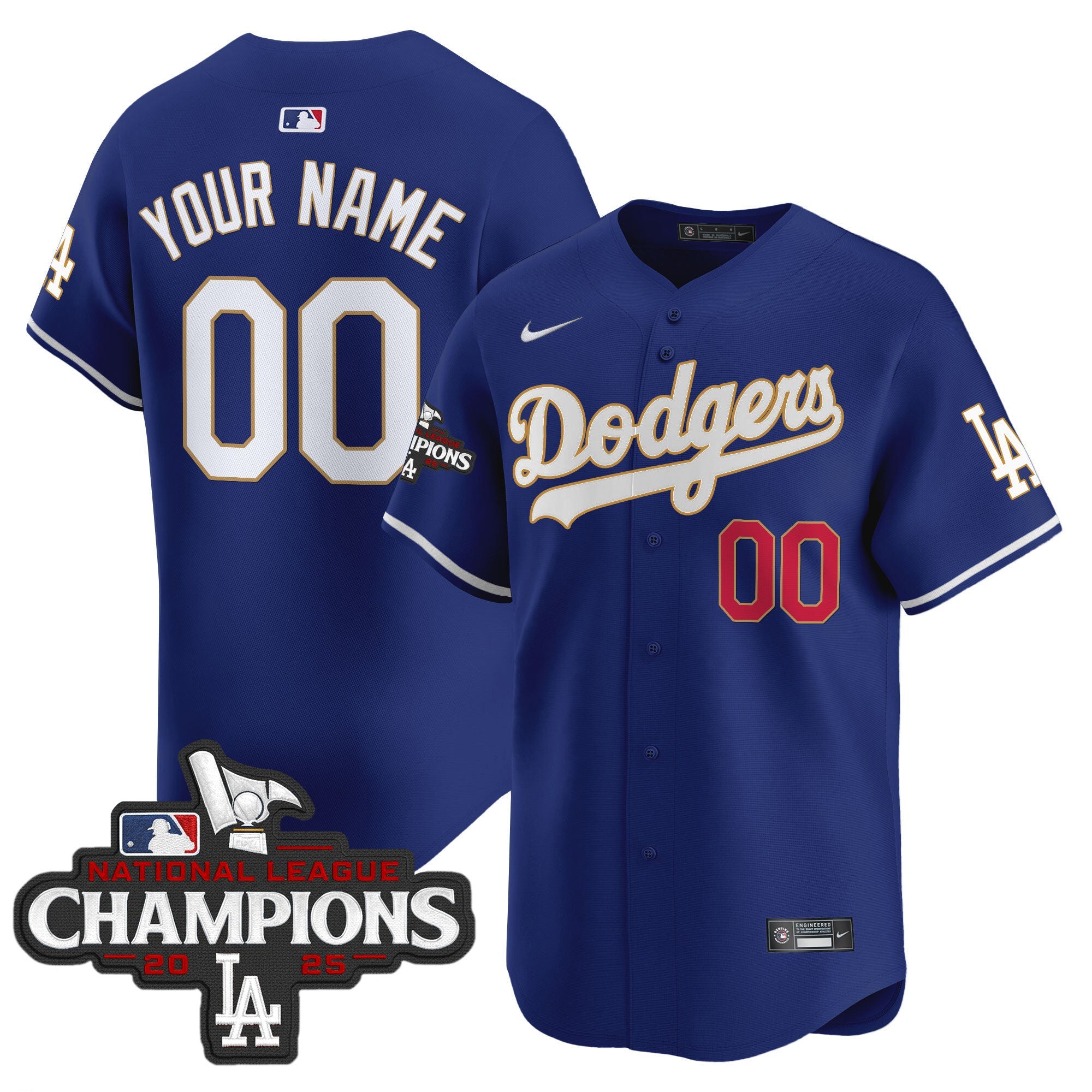 2025 National League Champions Vapor Premier Limited Custom Jersey