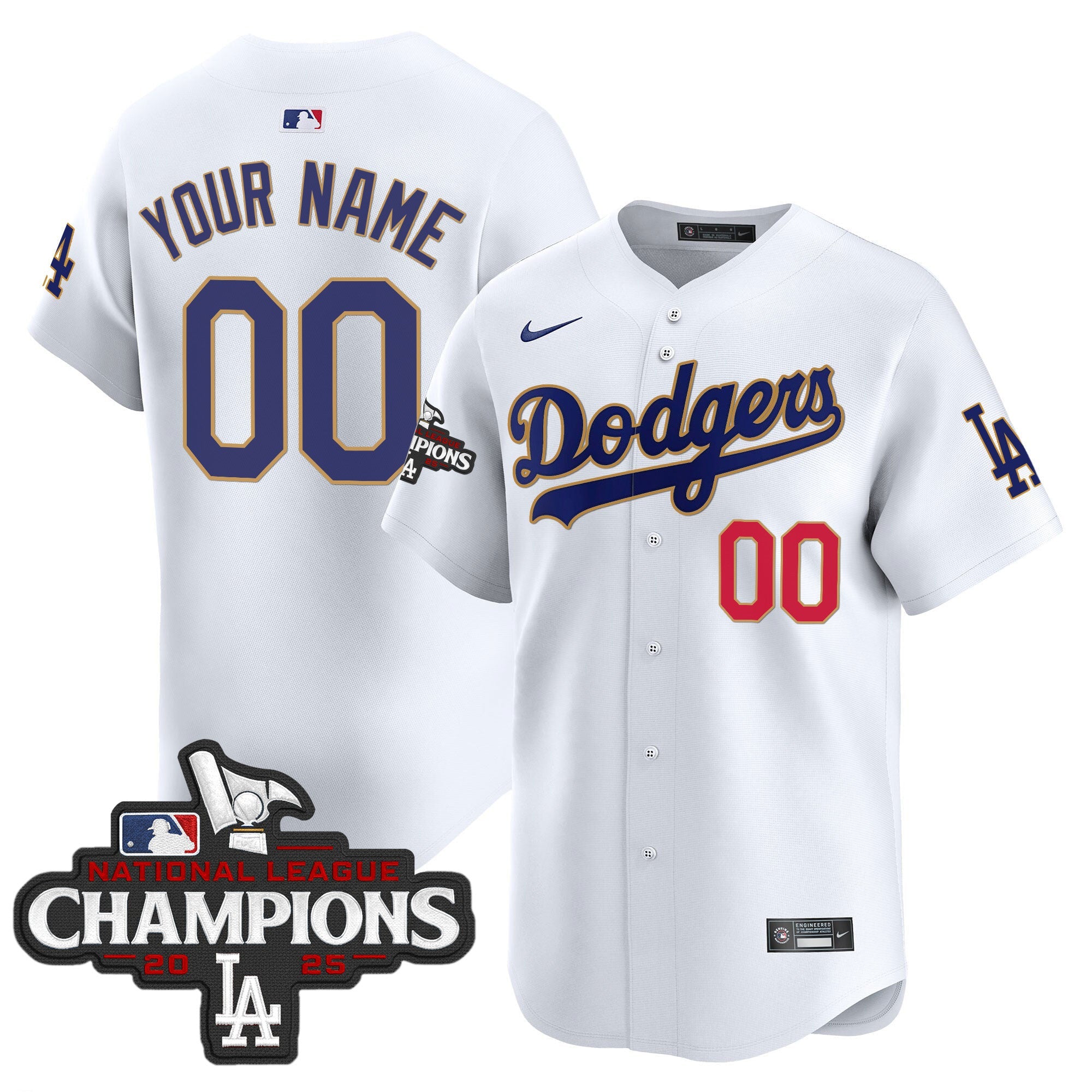 2025 National League Champions Vapor Premier Limited Custom Jersey