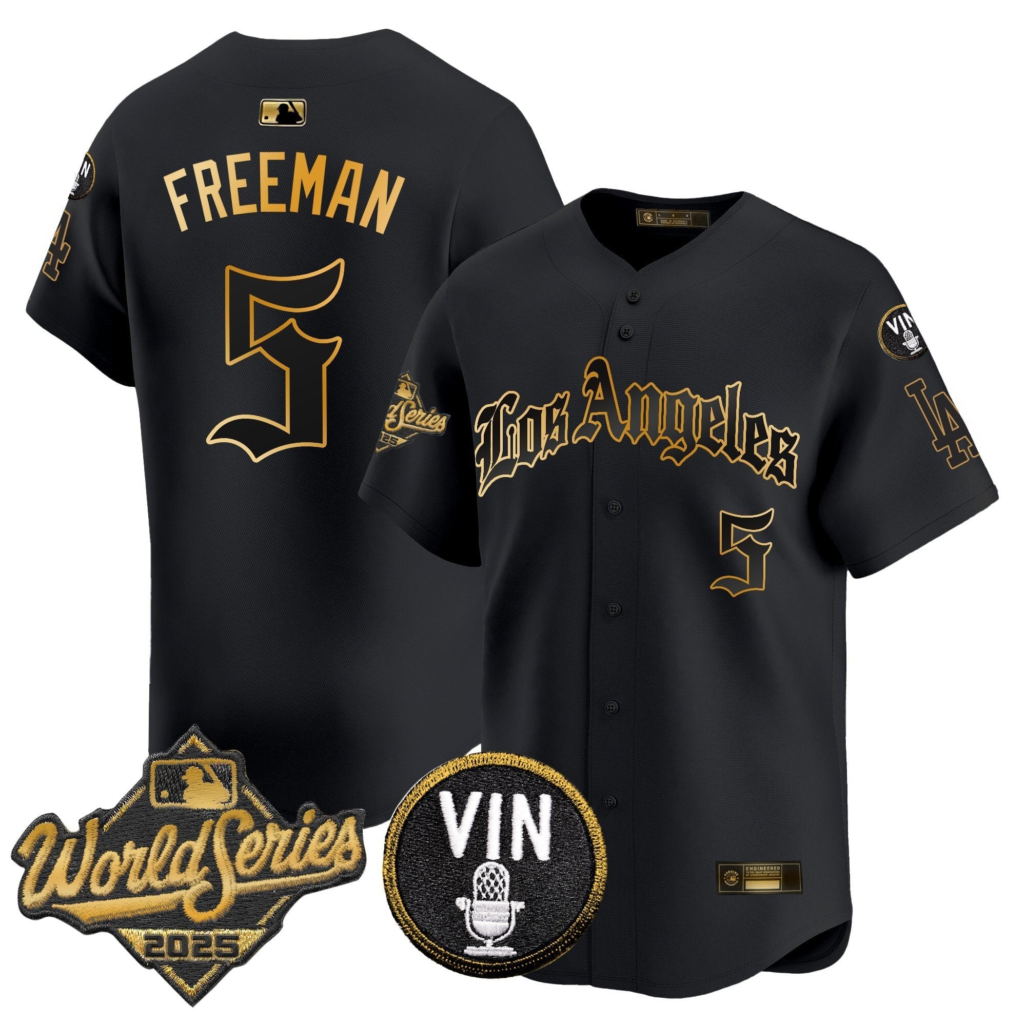 Men’s 2025 World Series Vapor Premier Limited Jersey – LA Gothic Edition