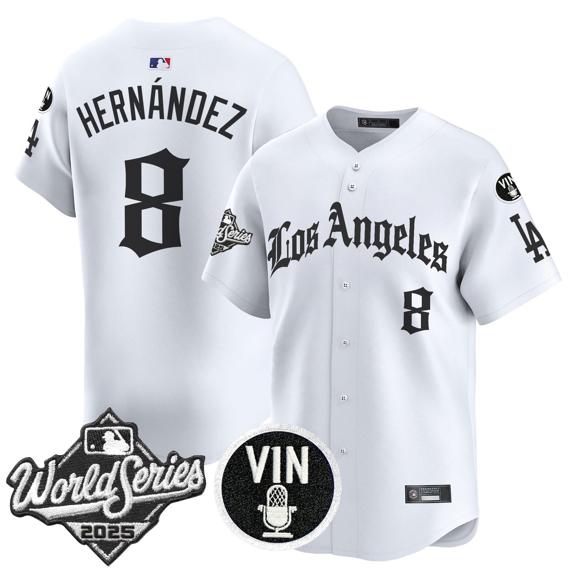 Men’s 2025 World Series Vapor Premier Limited Jersey – LA Gothic Edition