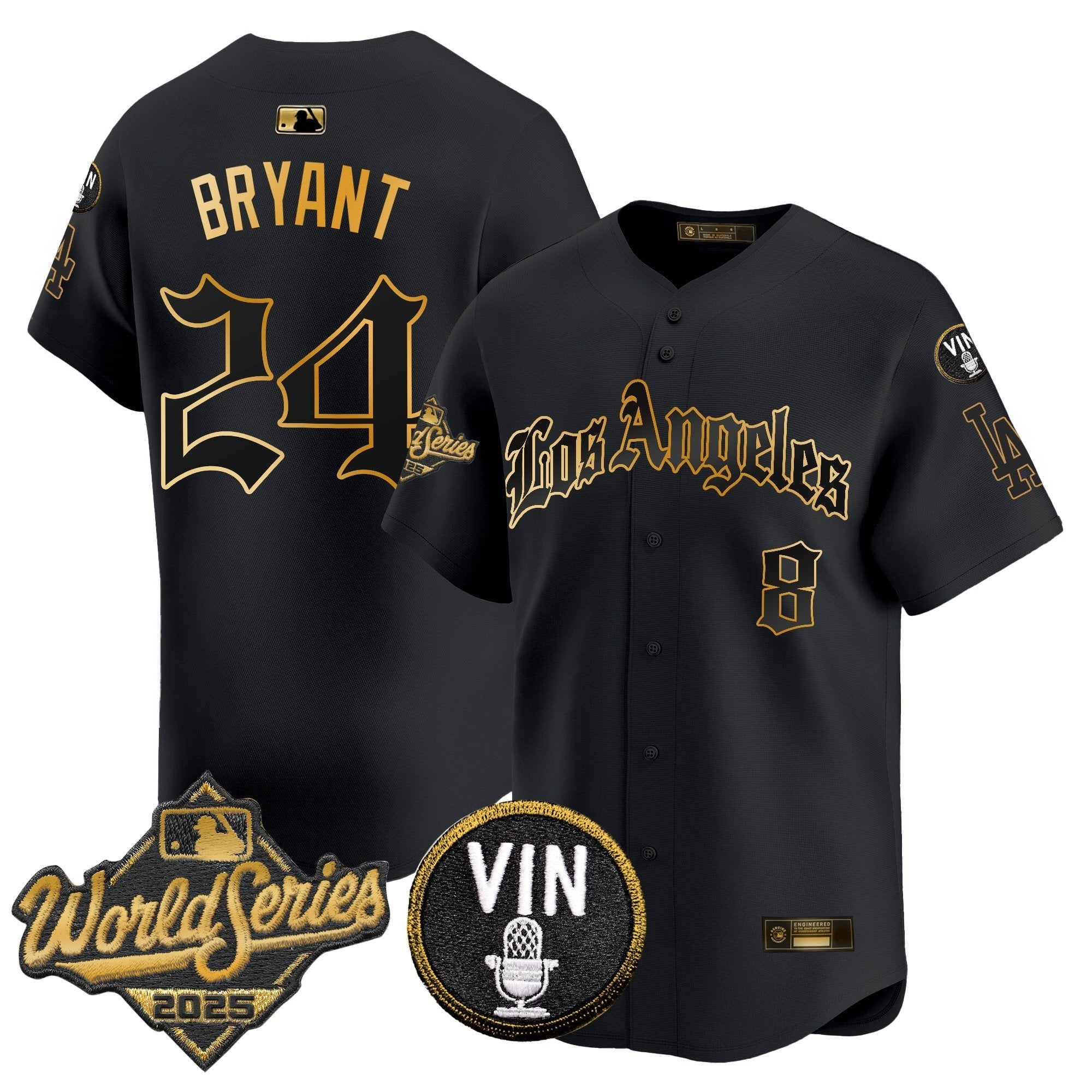 Men’s 2025 World Series Vapor Premier Limited Jersey – LA Gothic Edition