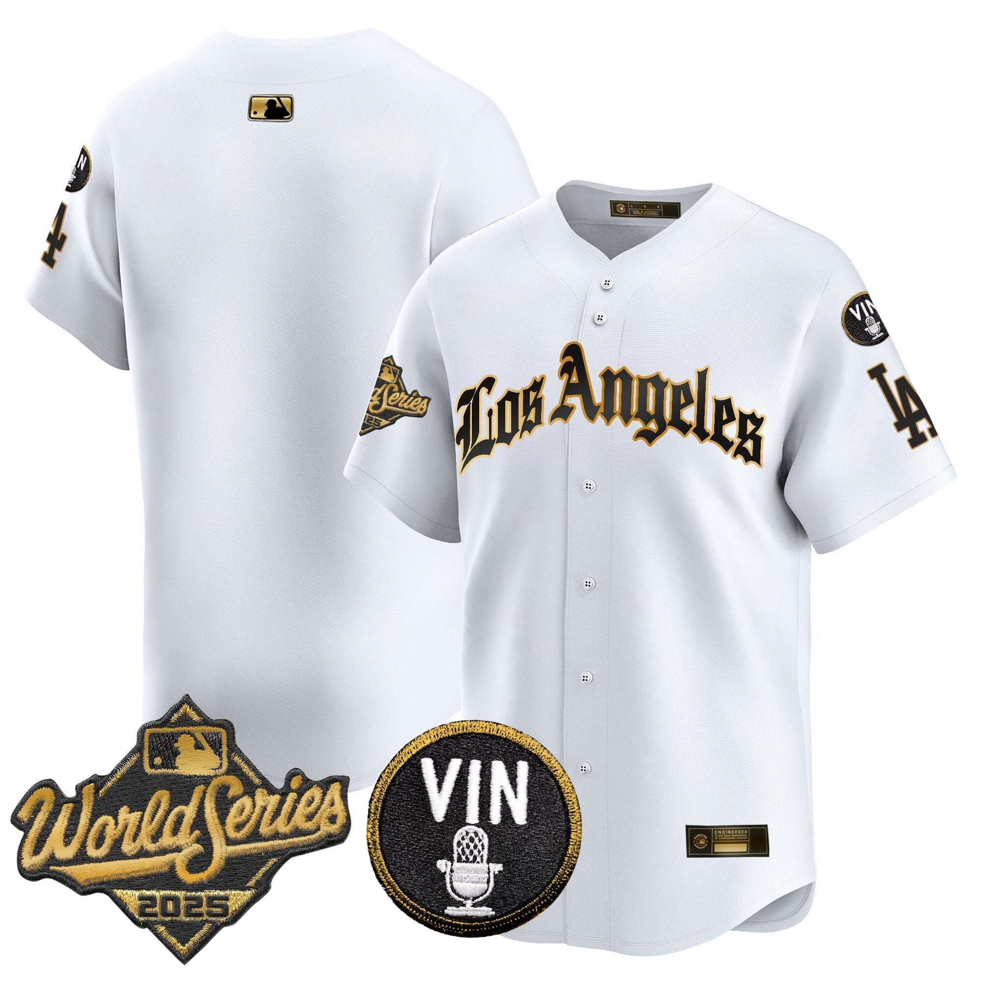 Men’s 2025 World Series Vapor Premier Limited Jersey – LA Gothic Edition