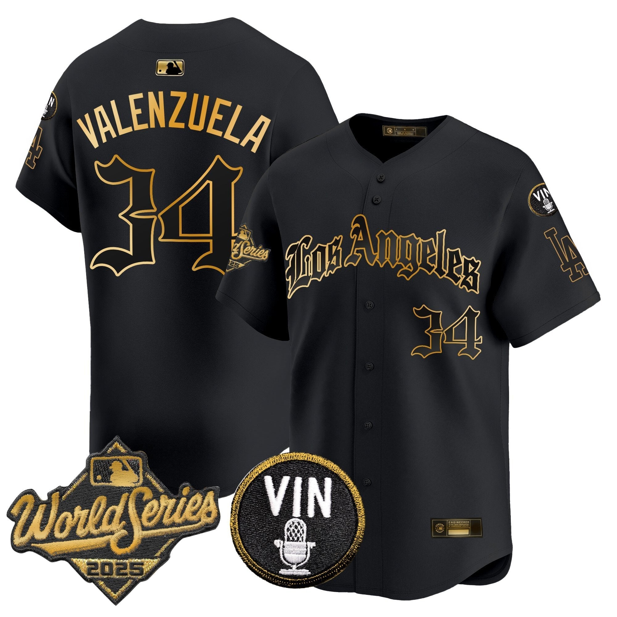 Men’s 2025 World Series Vapor Premier Limited Jersey – LA Gothic Edition