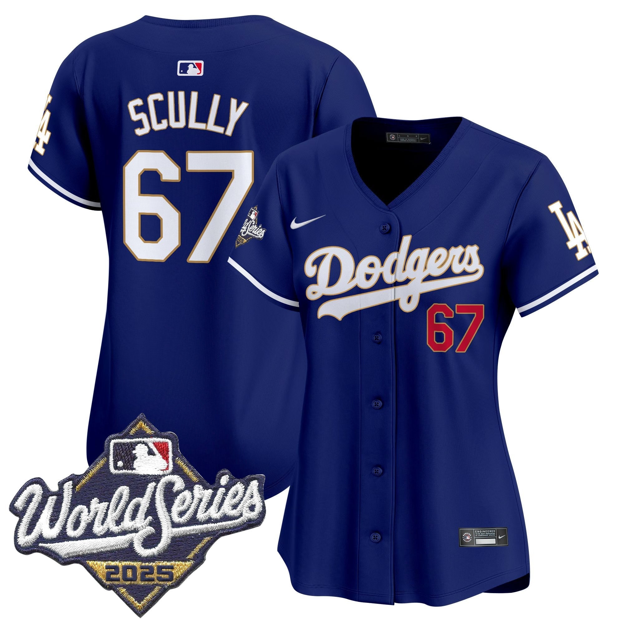 Women’s 2025 World Series Gold Trim Vapor Premier Limited Jersey