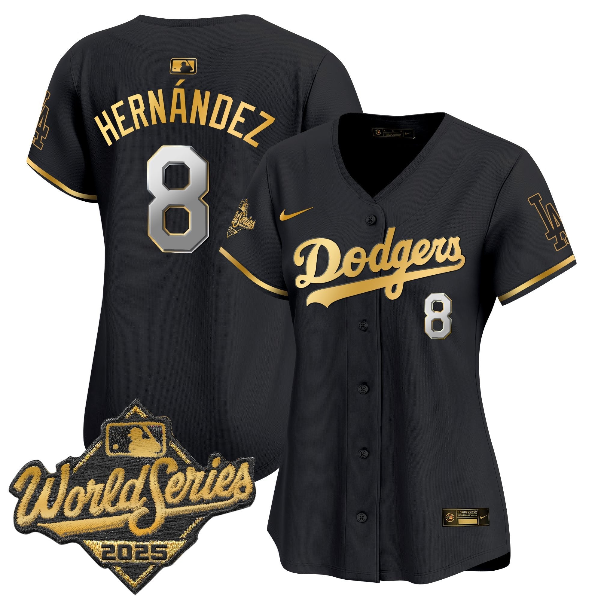 Women’s 2025 World Series Gold Trim Vapor Premier Limited Jersey
