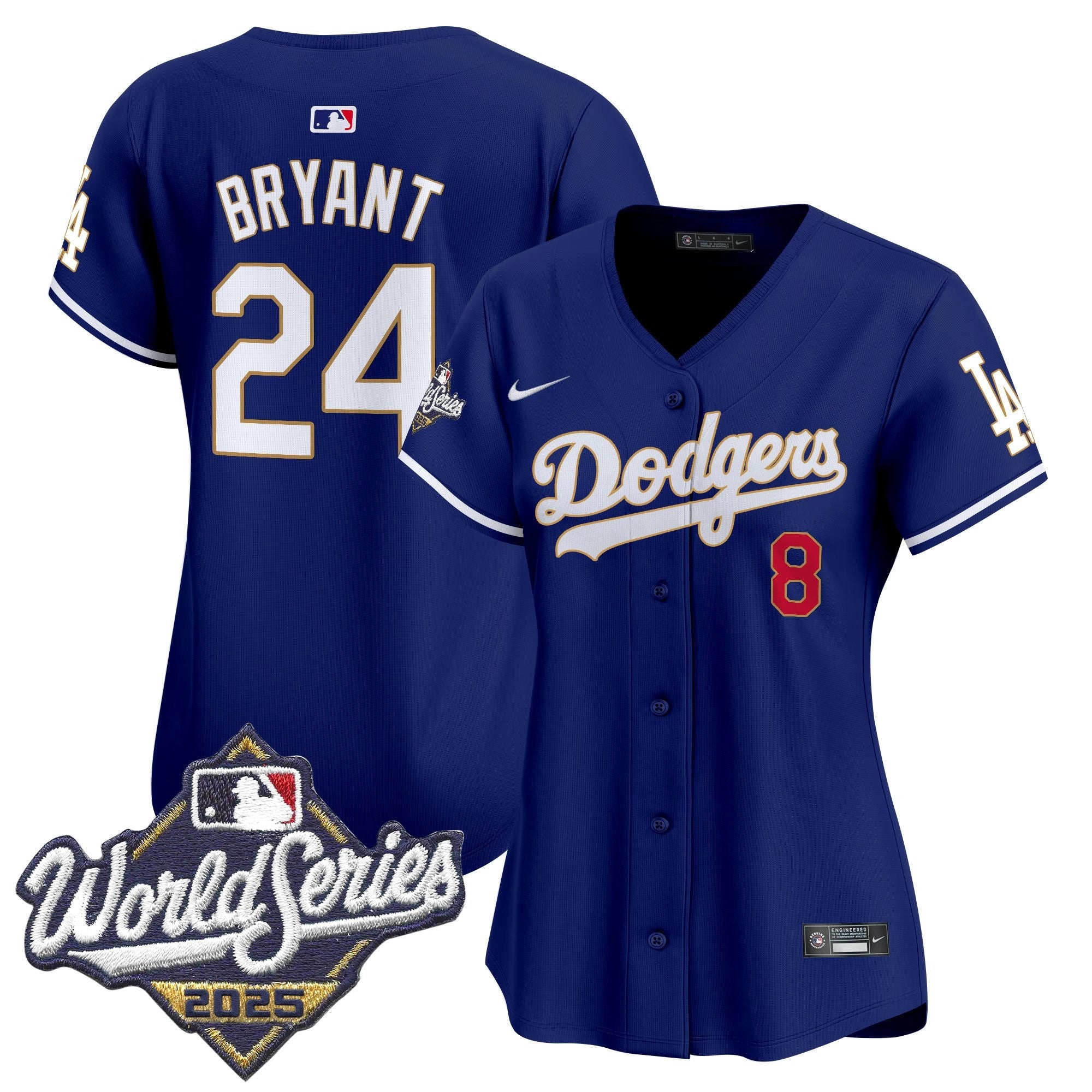 Women’s 2025 World Series Gold Trim Vapor Premier Limited Jersey