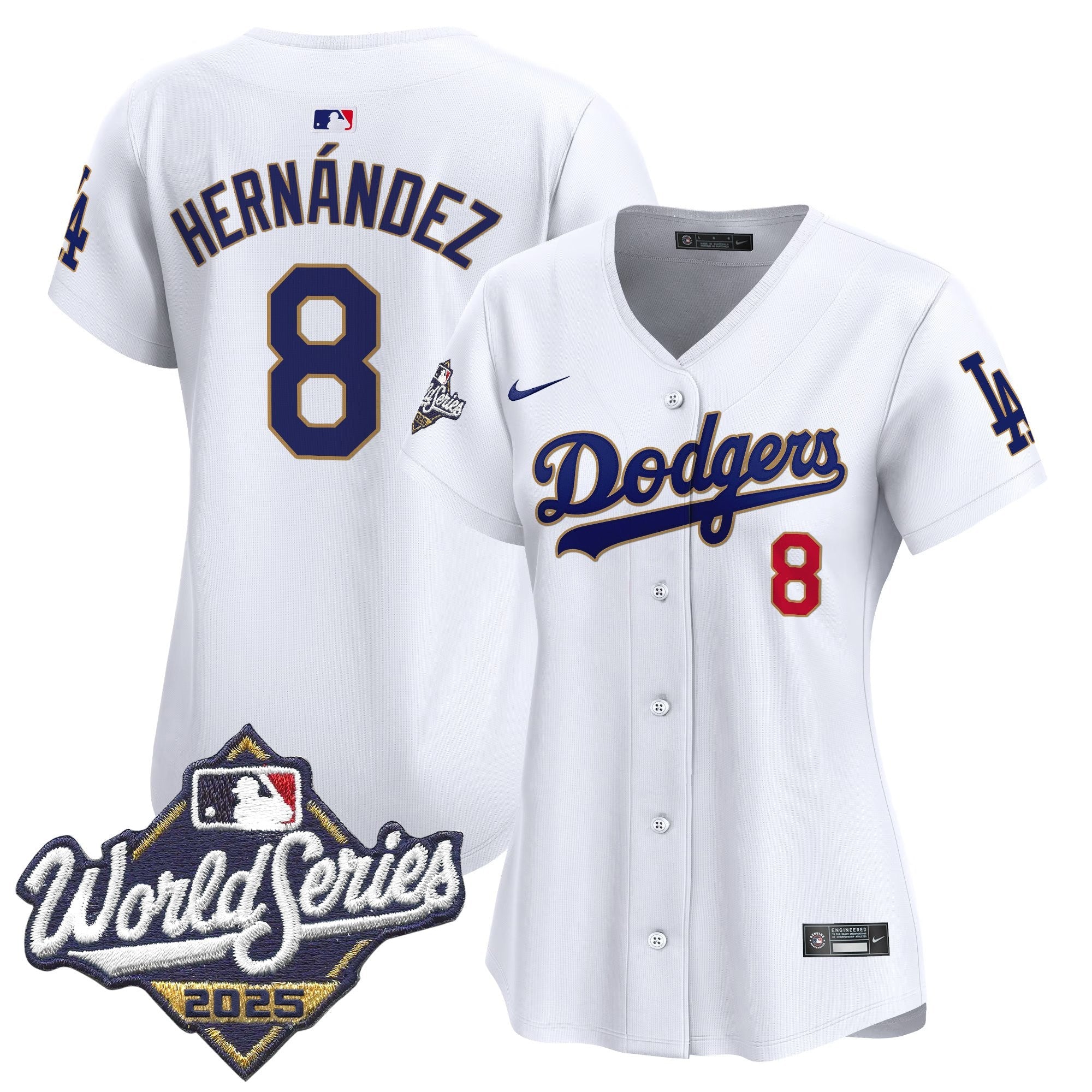 Women’s 2025 World Series Gold Trim Vapor Premier Limited Jersey