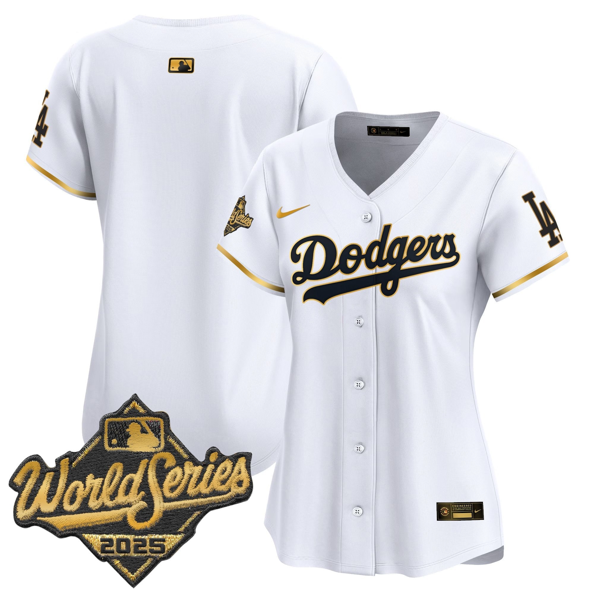 Women’s 2025 World Series Gold Trim Vapor Premier Limited Jersey
