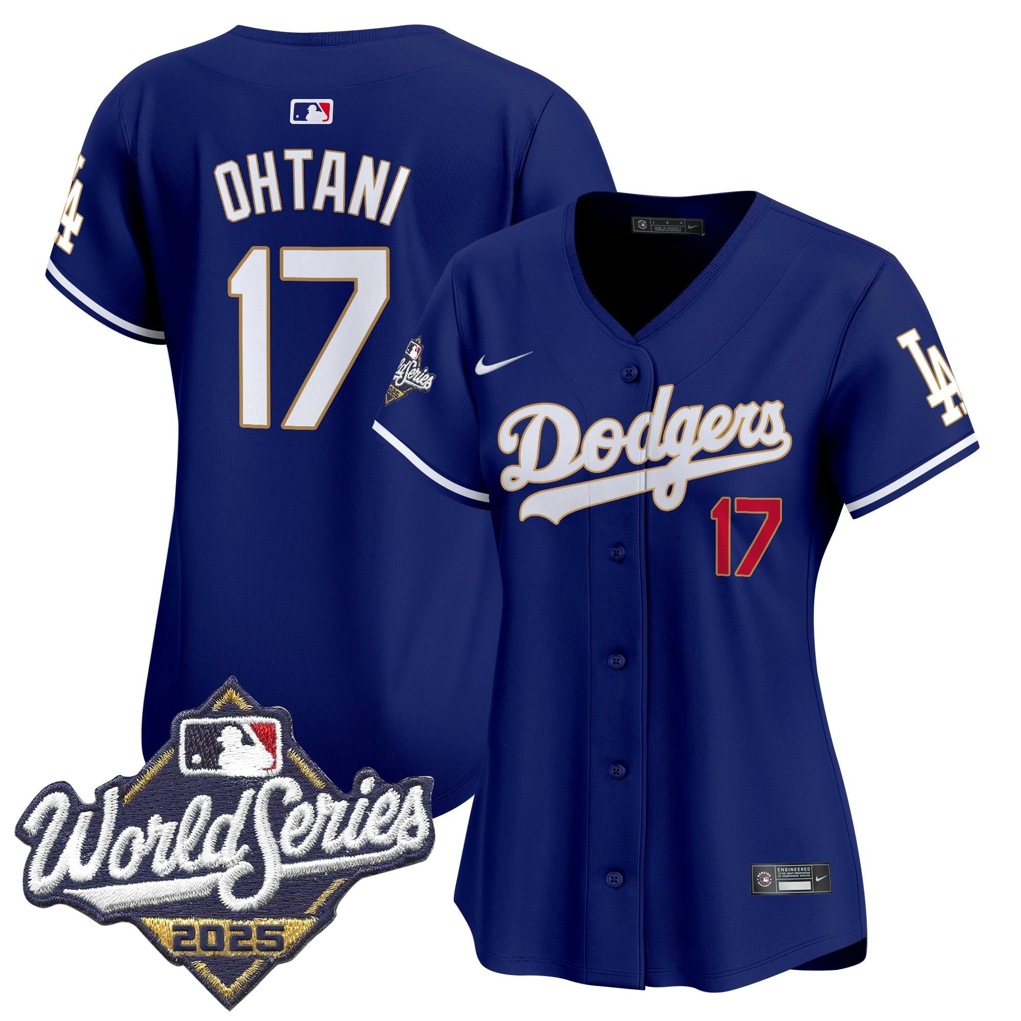 Women’s 2025 World Series Gold Trim Vapor Premier Limited Jersey