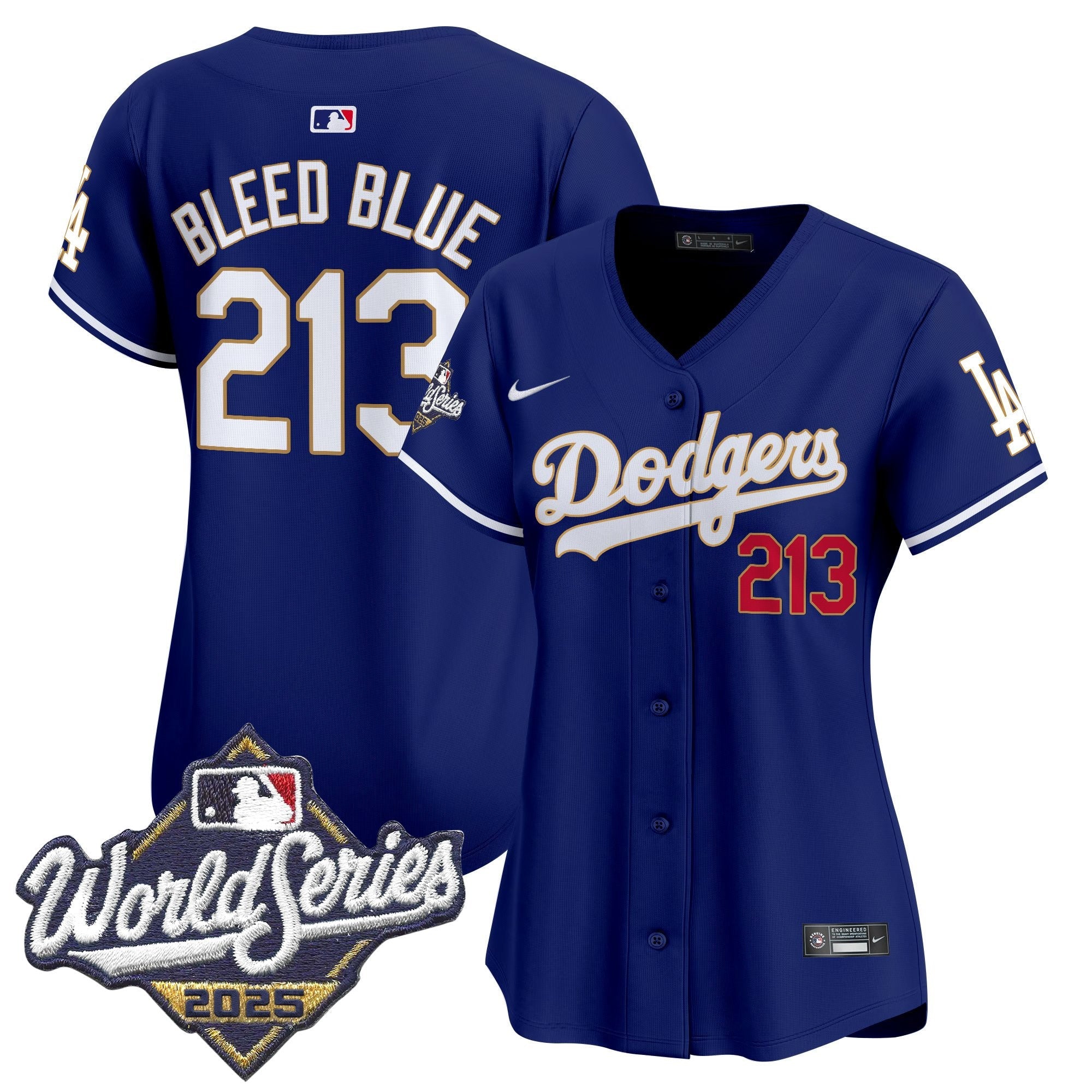 Women’s 2025 World Series Gold Trim Vapor Premier Limited Jersey