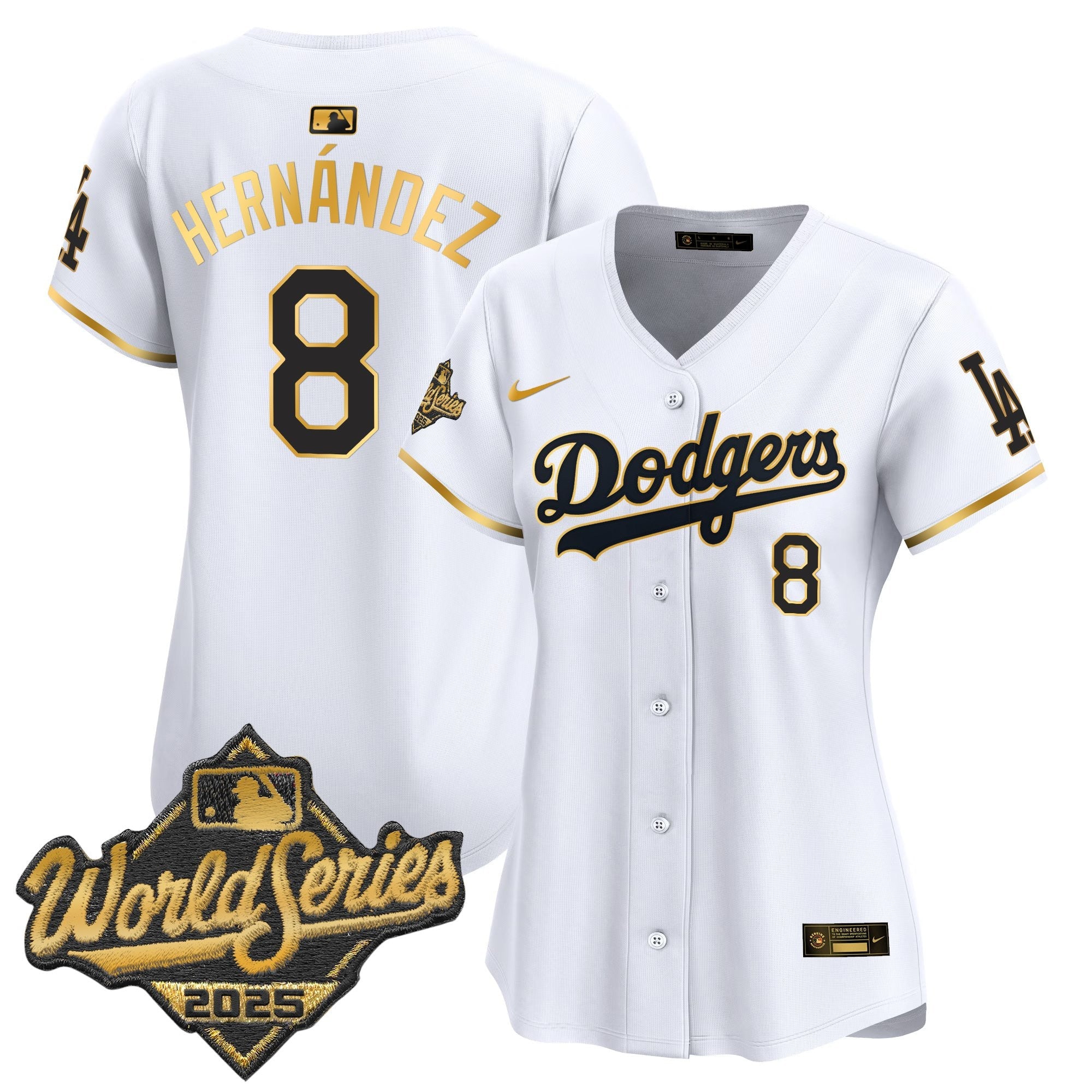 Women’s 2025 World Series Gold Trim Vapor Premier Limited Jersey