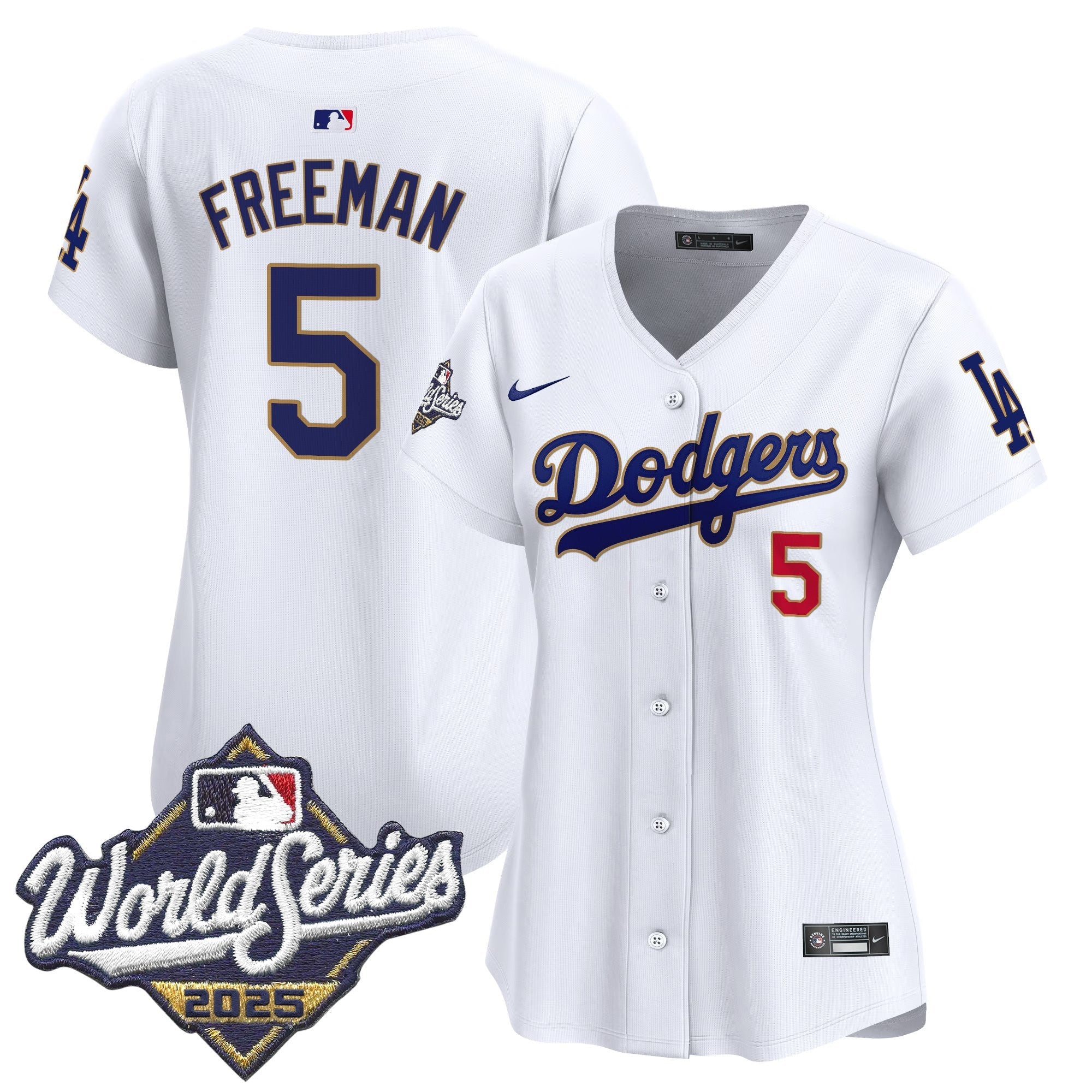 Women’s 2025 World Series Gold Trim Vapor Premier Limited Jersey