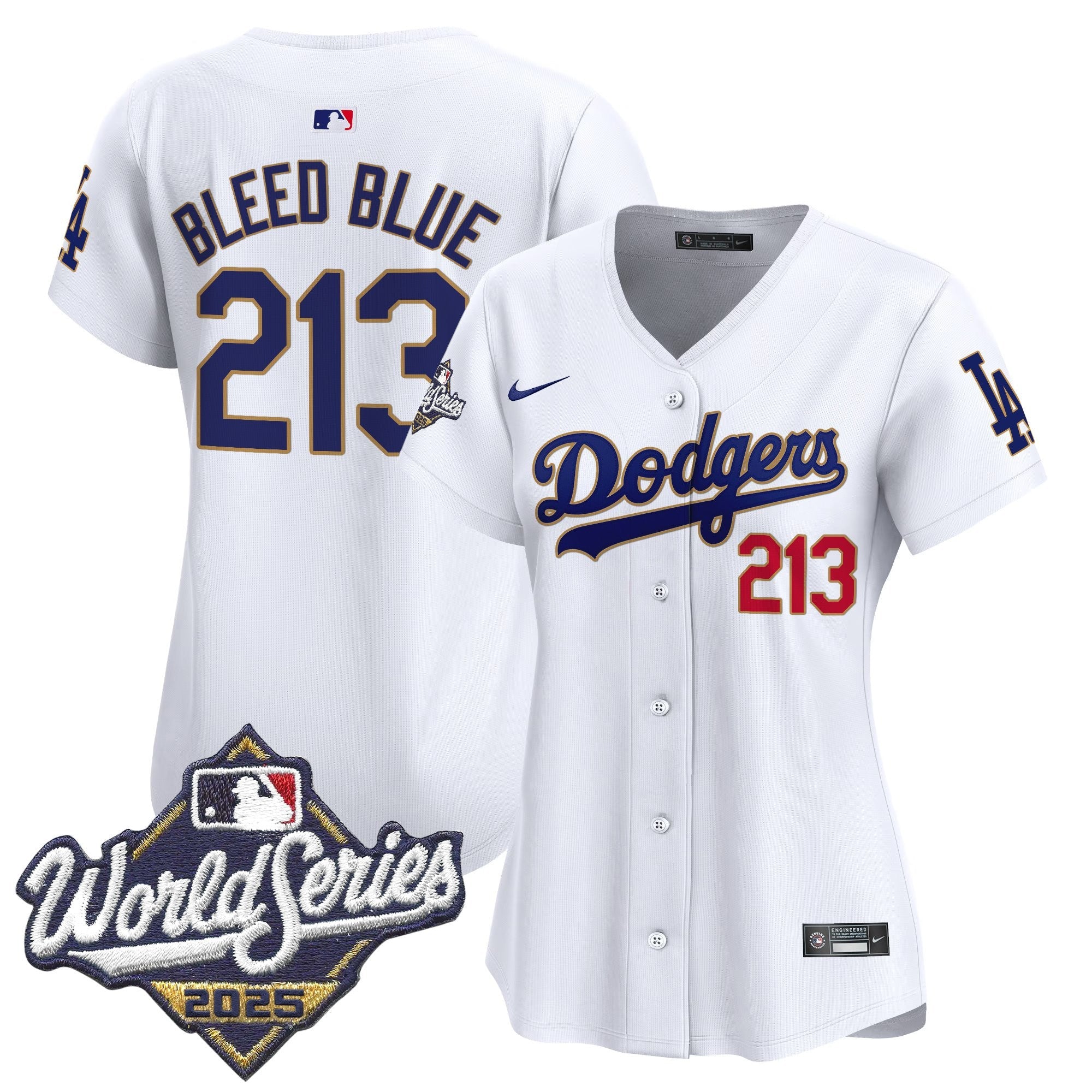 Women’s 2025 World Series Gold Trim Vapor Premier Limited Jersey