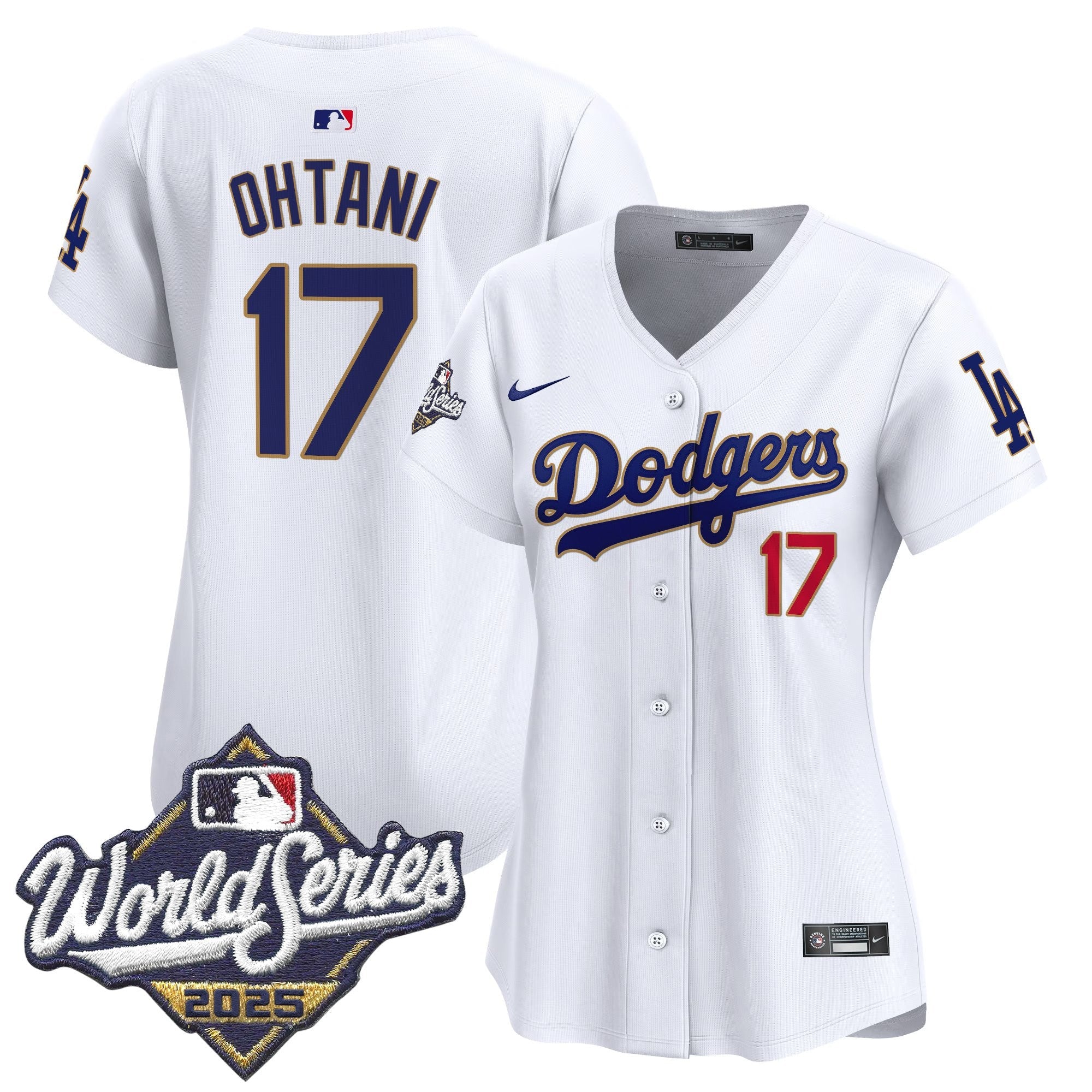 Women’s 2025 World Series Gold Trim Vapor Premier Limited Jersey