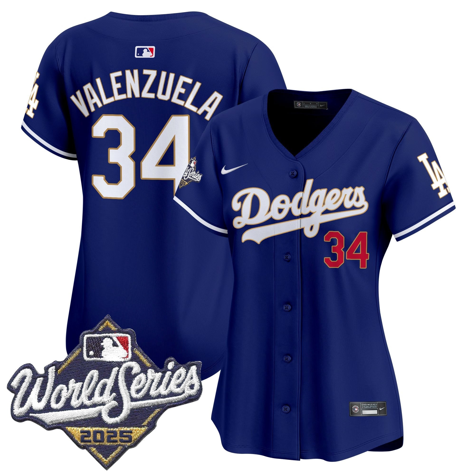 Women’s 2025 World Series Gold Trim Vapor Premier Limited Jersey
