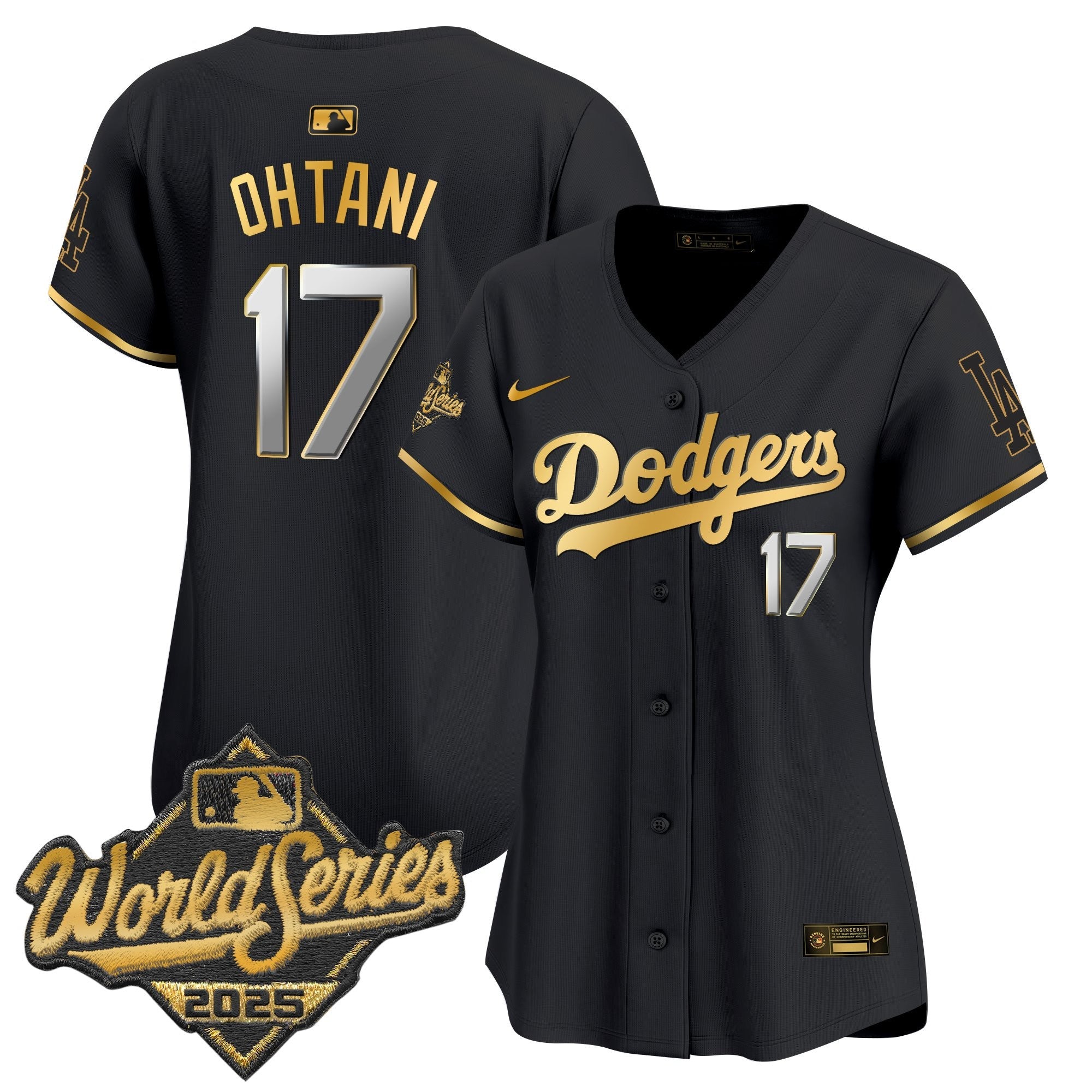 Women’s 2025 World Series Gold Trim Vapor Premier Limited Jersey