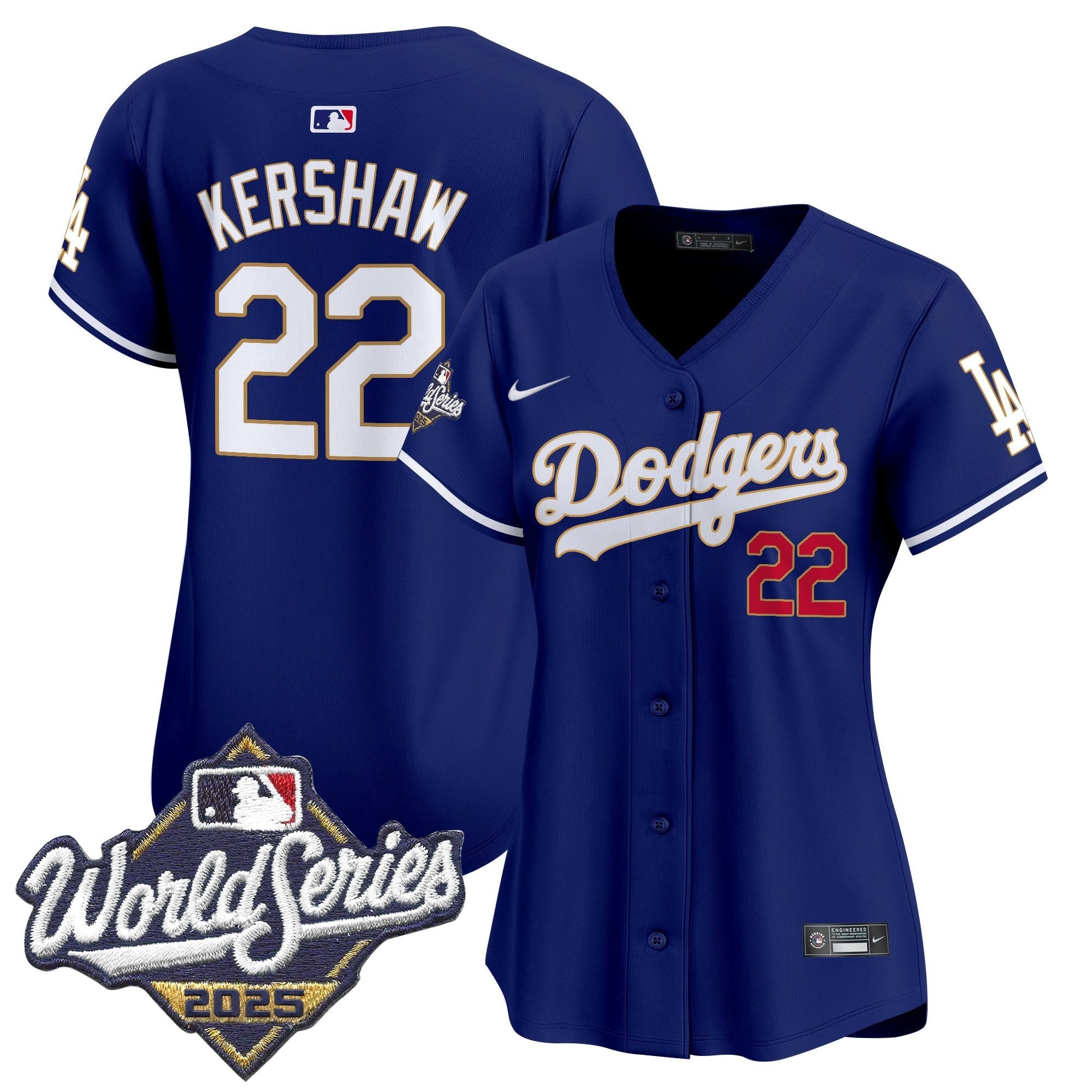 Women’s 2025 World Series Gold Trim Vapor Premier Limited Jersey