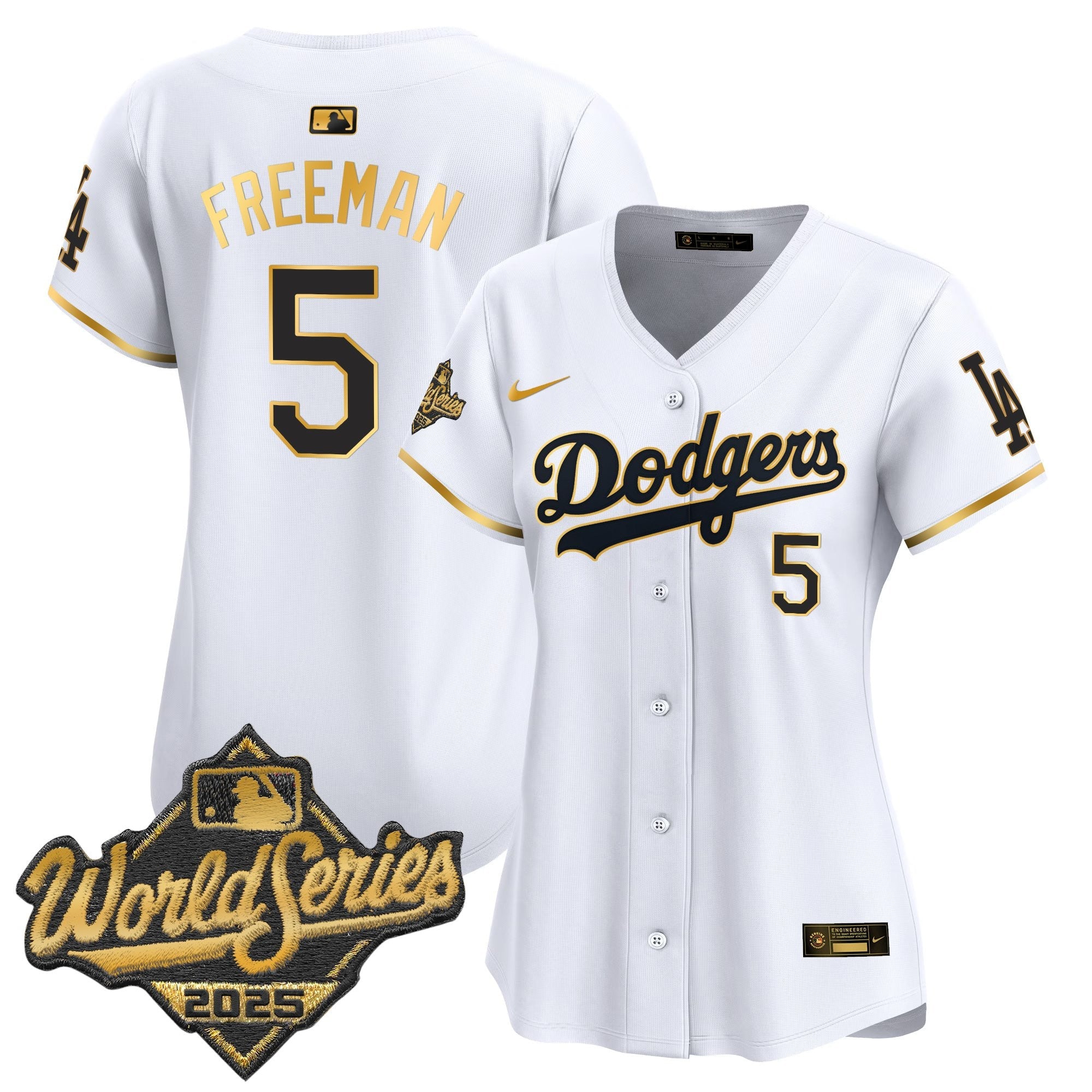 Women’s 2025 World Series Gold Trim Vapor Premier Limited Jersey