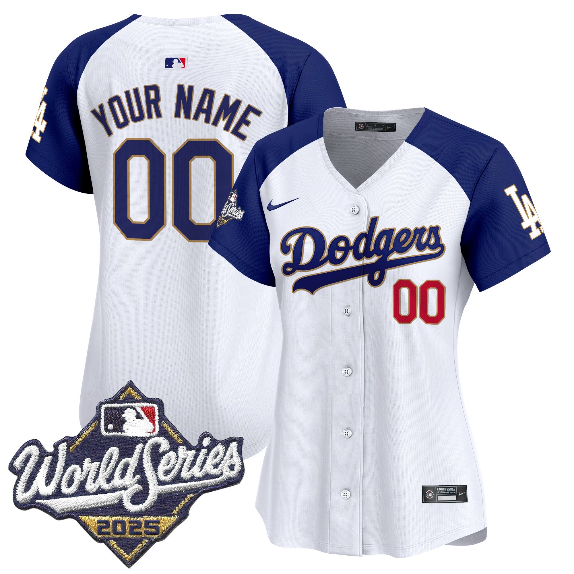 2025 World Series Gold Trim Vapor Premier Limited Custom Jersey