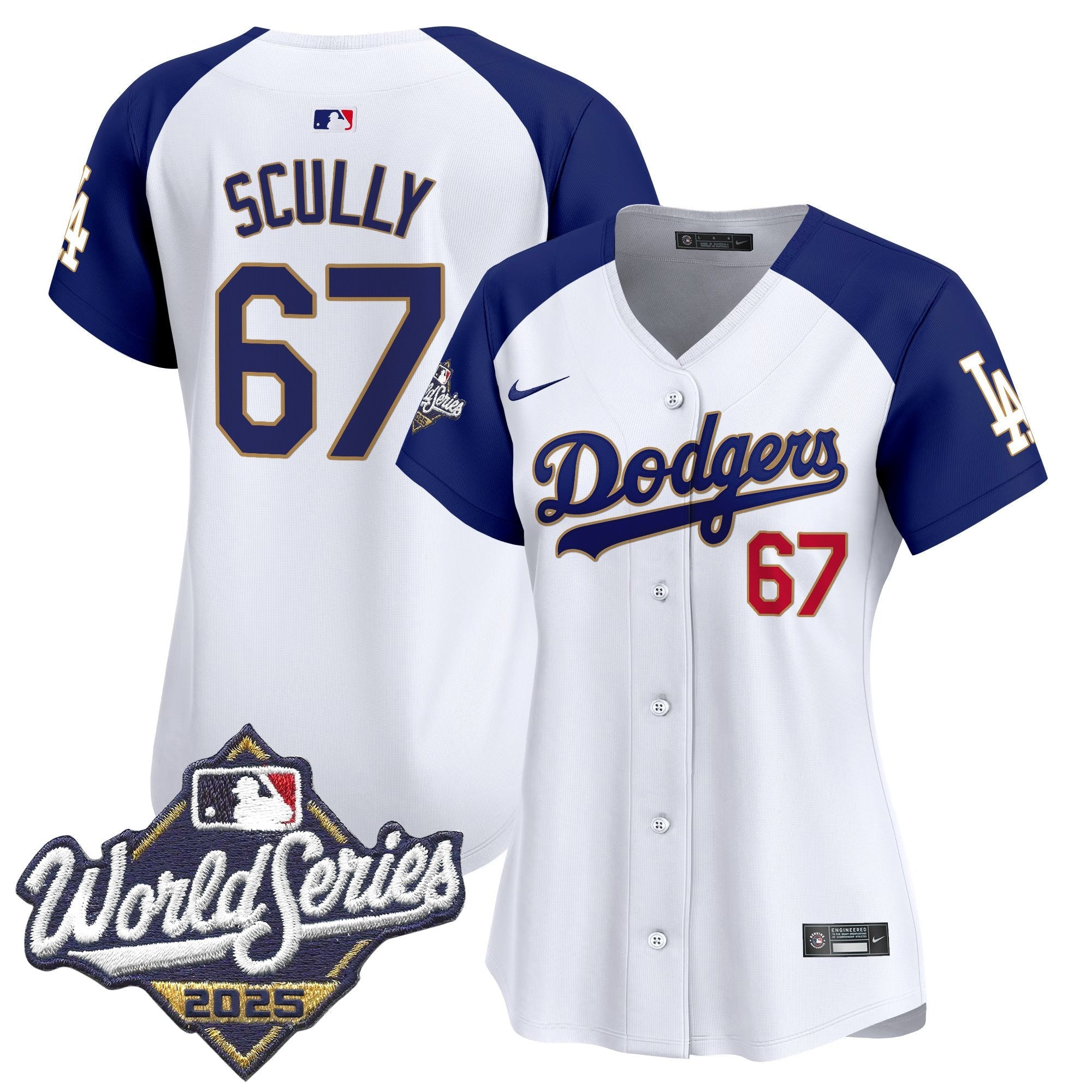 Women’s 2025 World Series Gold Trim Vapor Premier Limited Jersey