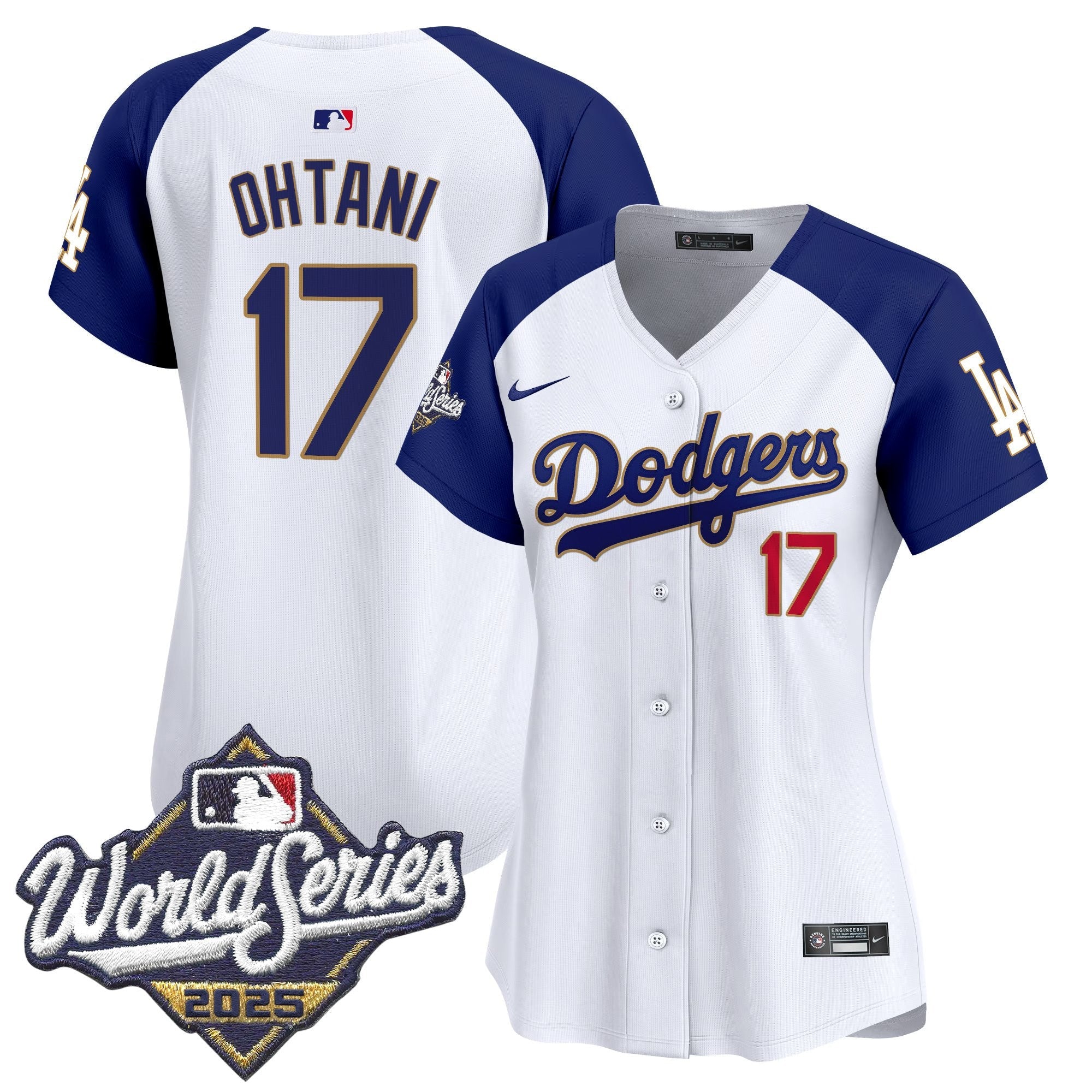 Women’s 2025 World Series Gold Trim Vapor Premier Limited Jersey