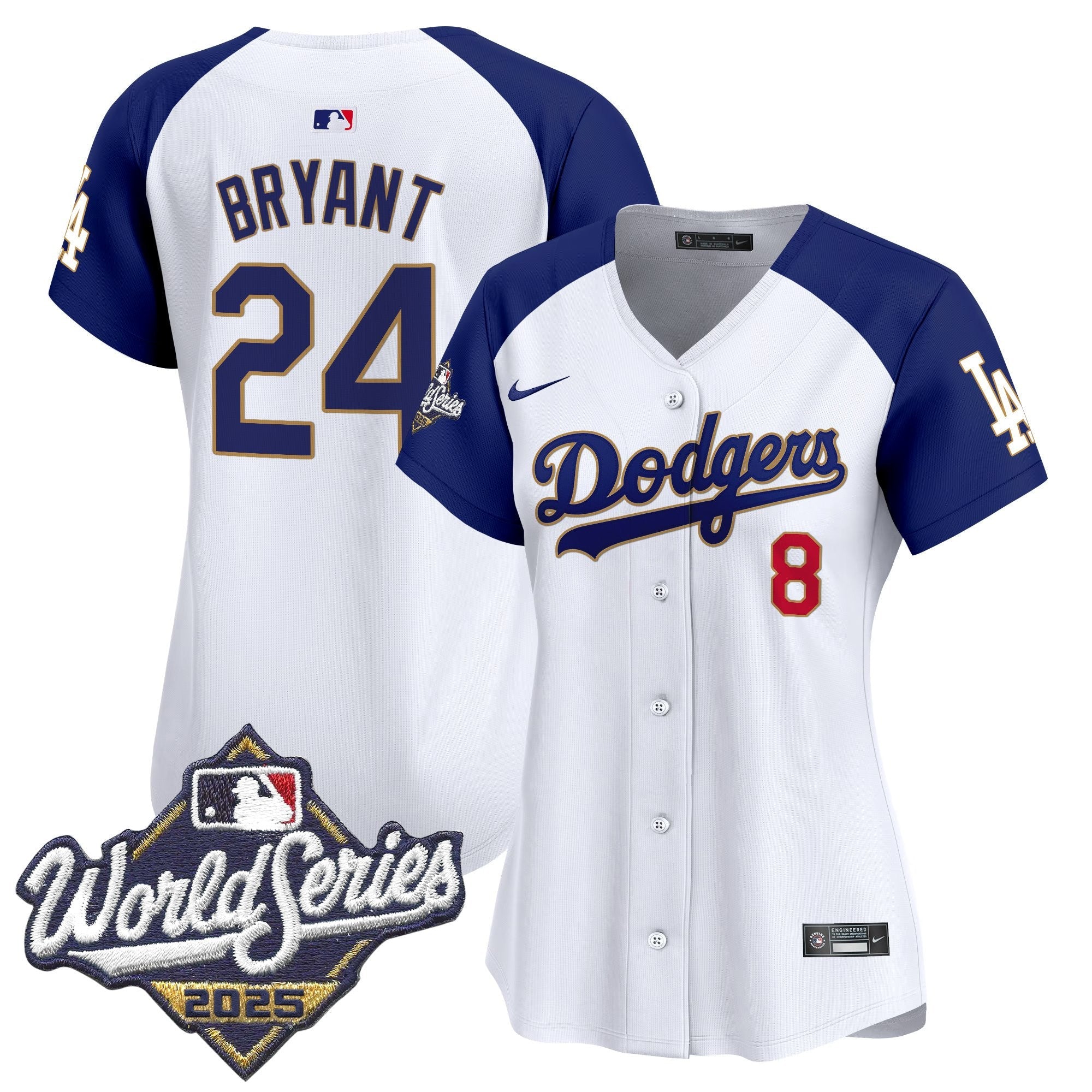 Women’s 2025 World Series Gold Trim Vapor Premier Limited Jersey