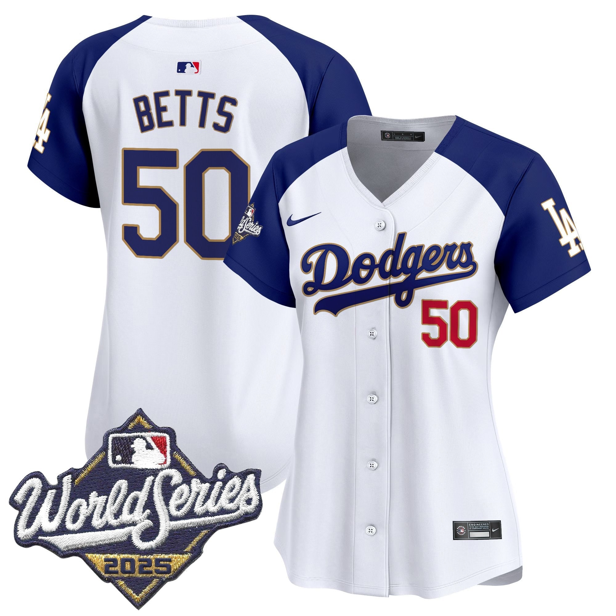 Women’s 2025 World Series Gold Trim Vapor Premier Limited Jersey