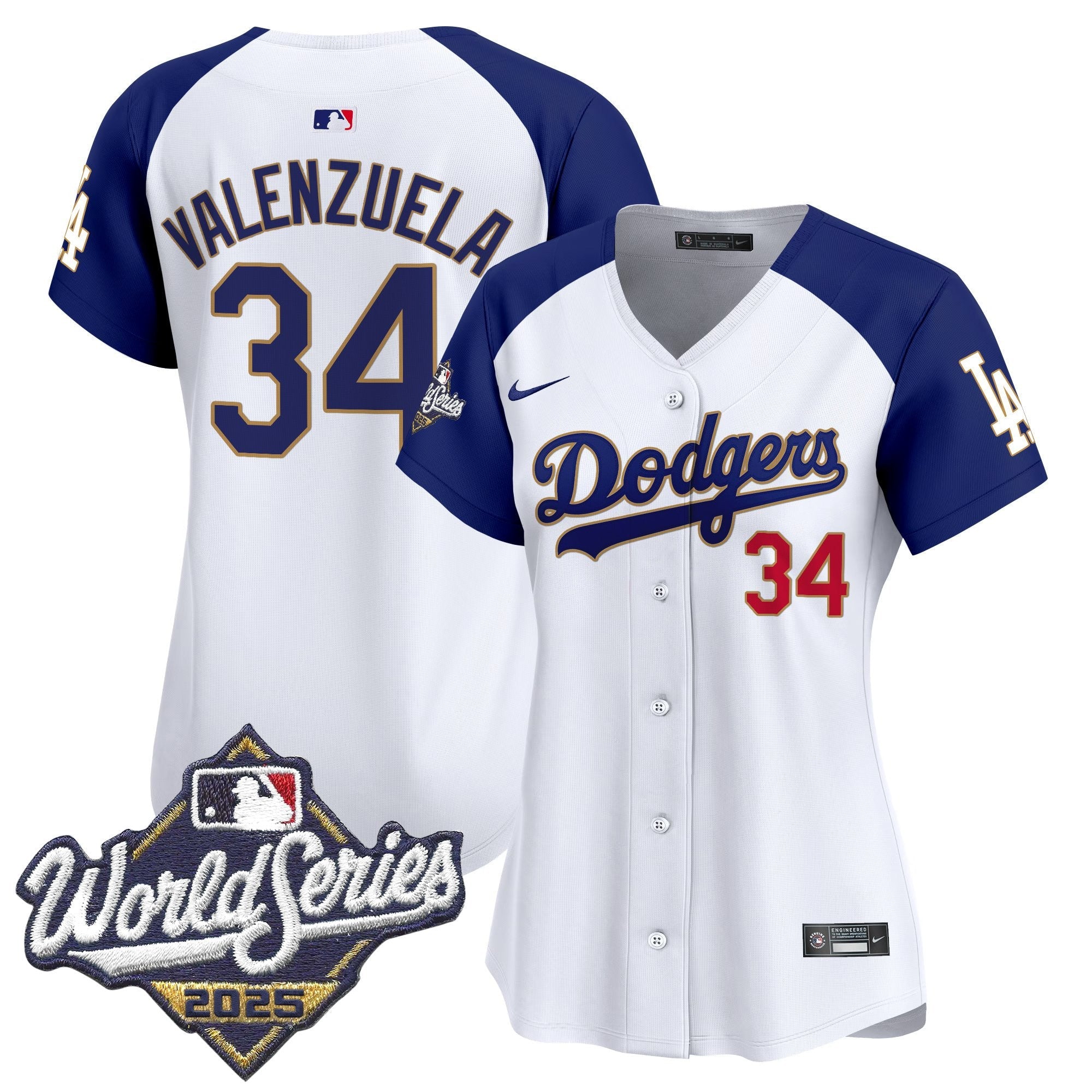 Women’s 2025 World Series Gold Trim Vapor Premier Limited Jersey