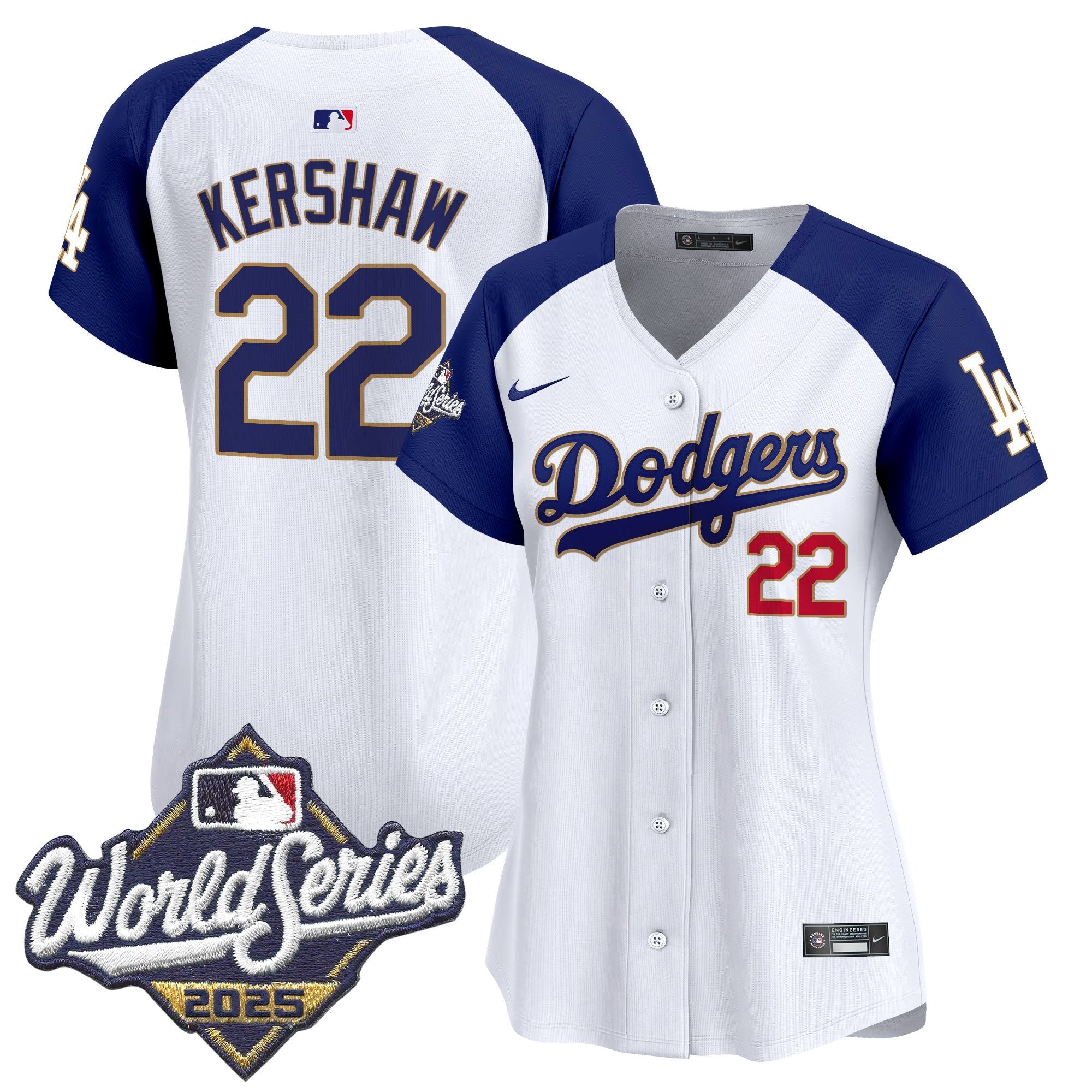 Women’s 2025 World Series Gold Trim Vapor Premier Limited Jersey
