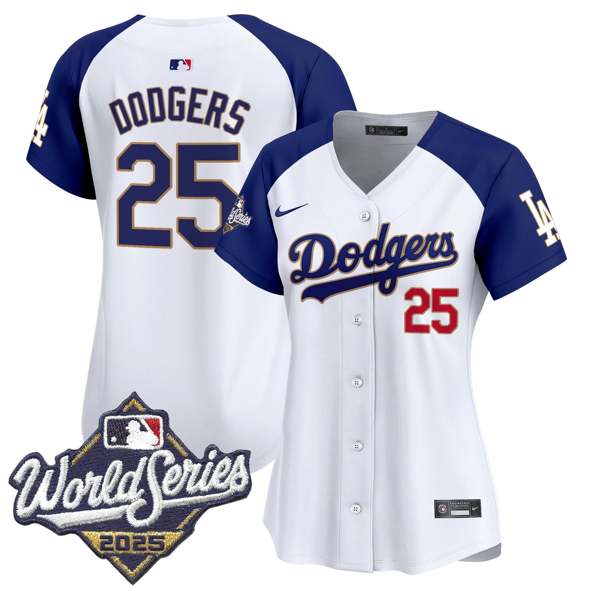 Women’s 2025 World Series Gold Trim Vapor Premier Limited Jersey
