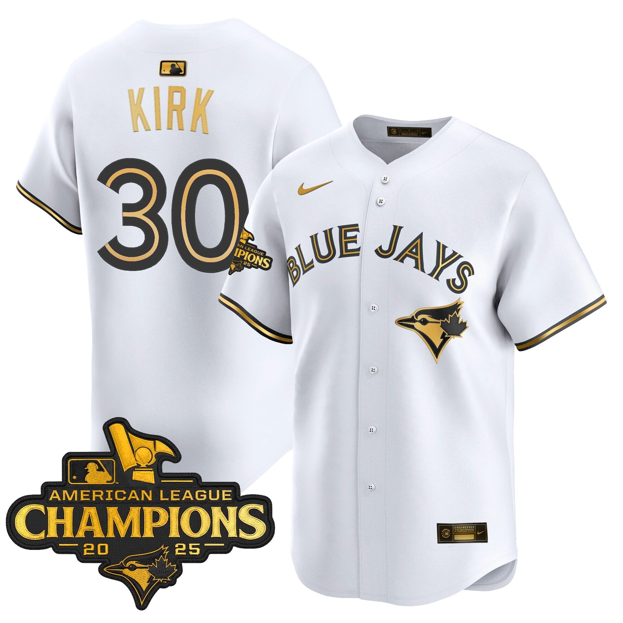 Men’s Toronto 2025 American League Champions Vapor Premier Limited Jersey