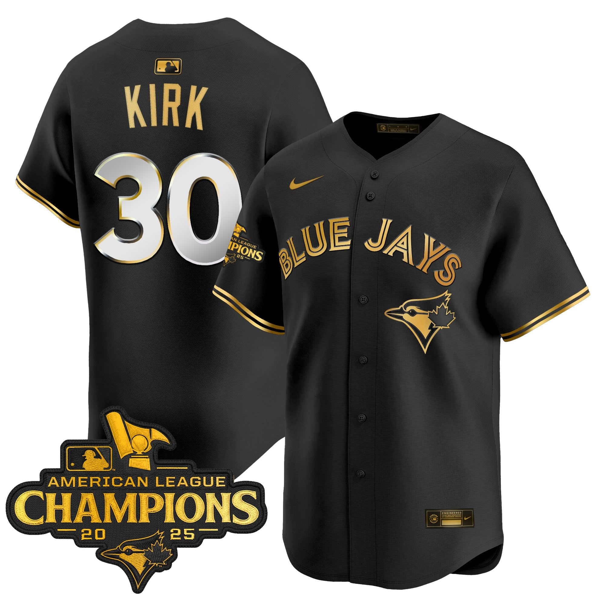 Men’s Toronto 2025 American League Champions Vapor Premier Limited Jersey