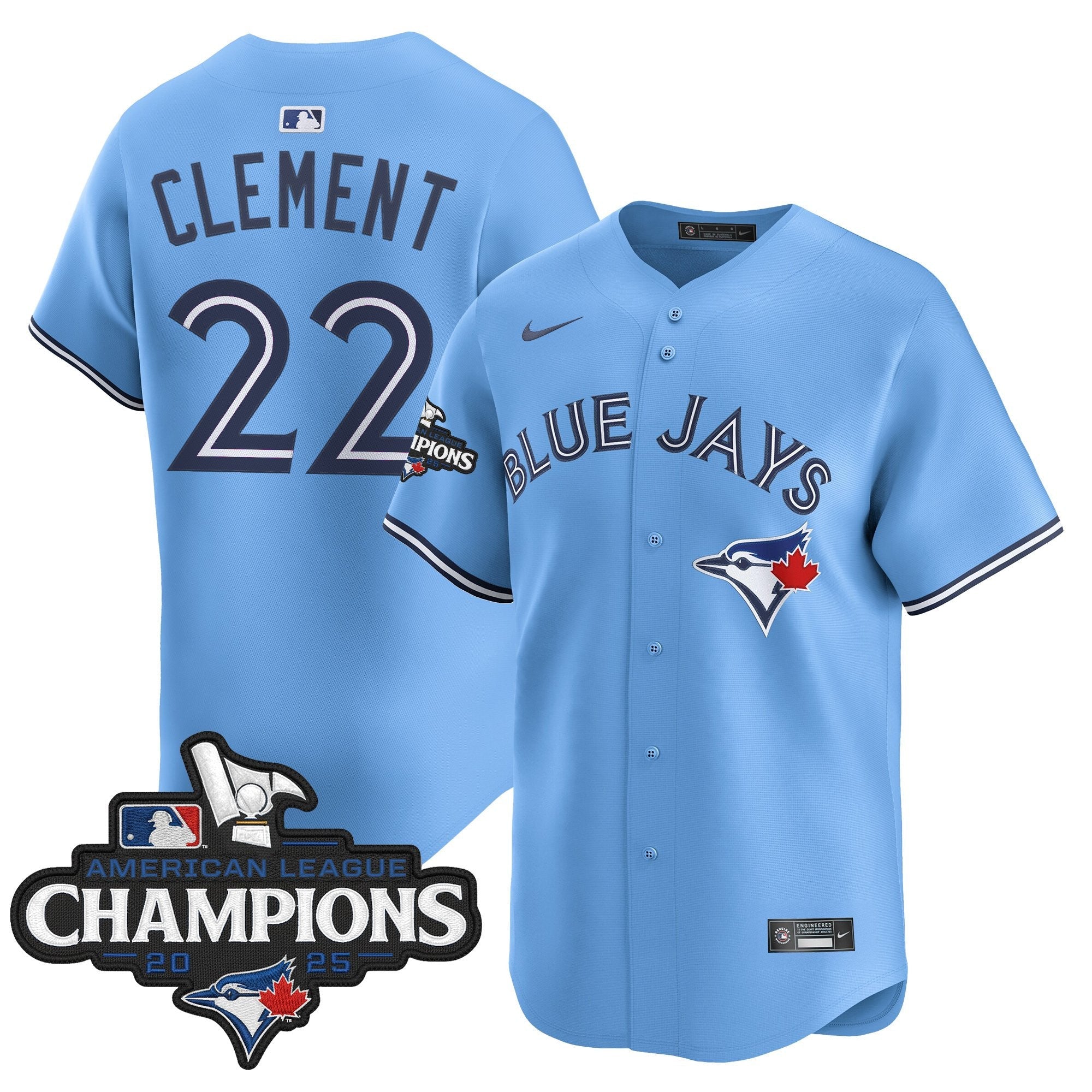 Men’s Toronto 2025 American League Champions Vapor Premier Limited Jersey