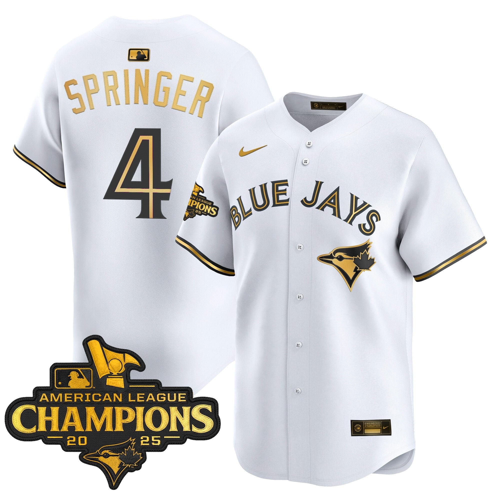 Men’s Toronto 2025 American League Champions Vapor Premier Limited Jersey