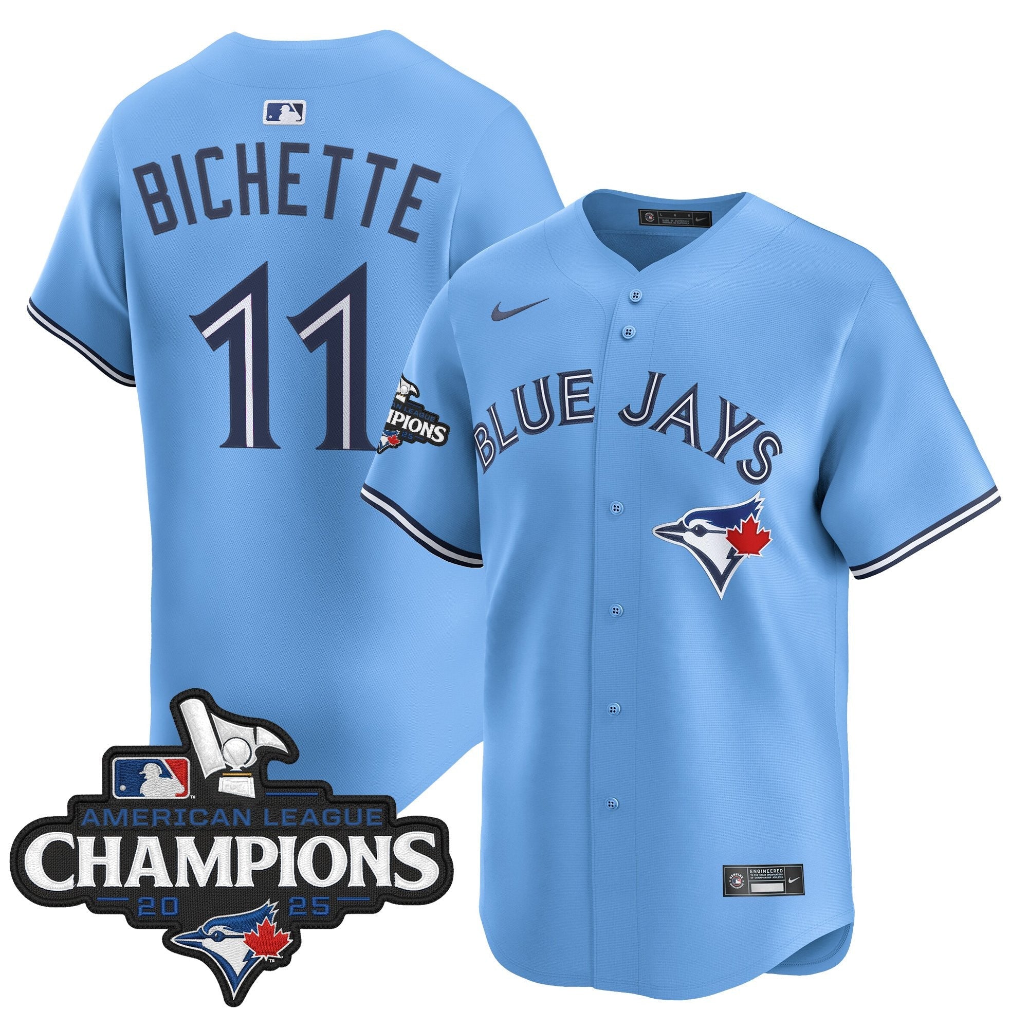 Men’s Toronto 2025 American League Champions Vapor Premier Limited Jersey
