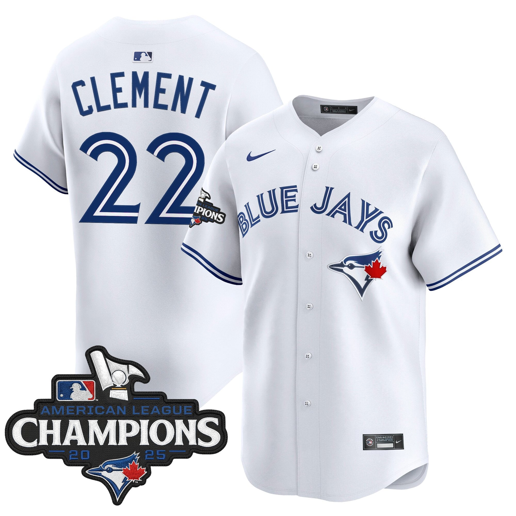 Men’s Toronto 2025 American League Champions Vapor Premier Limited Jersey