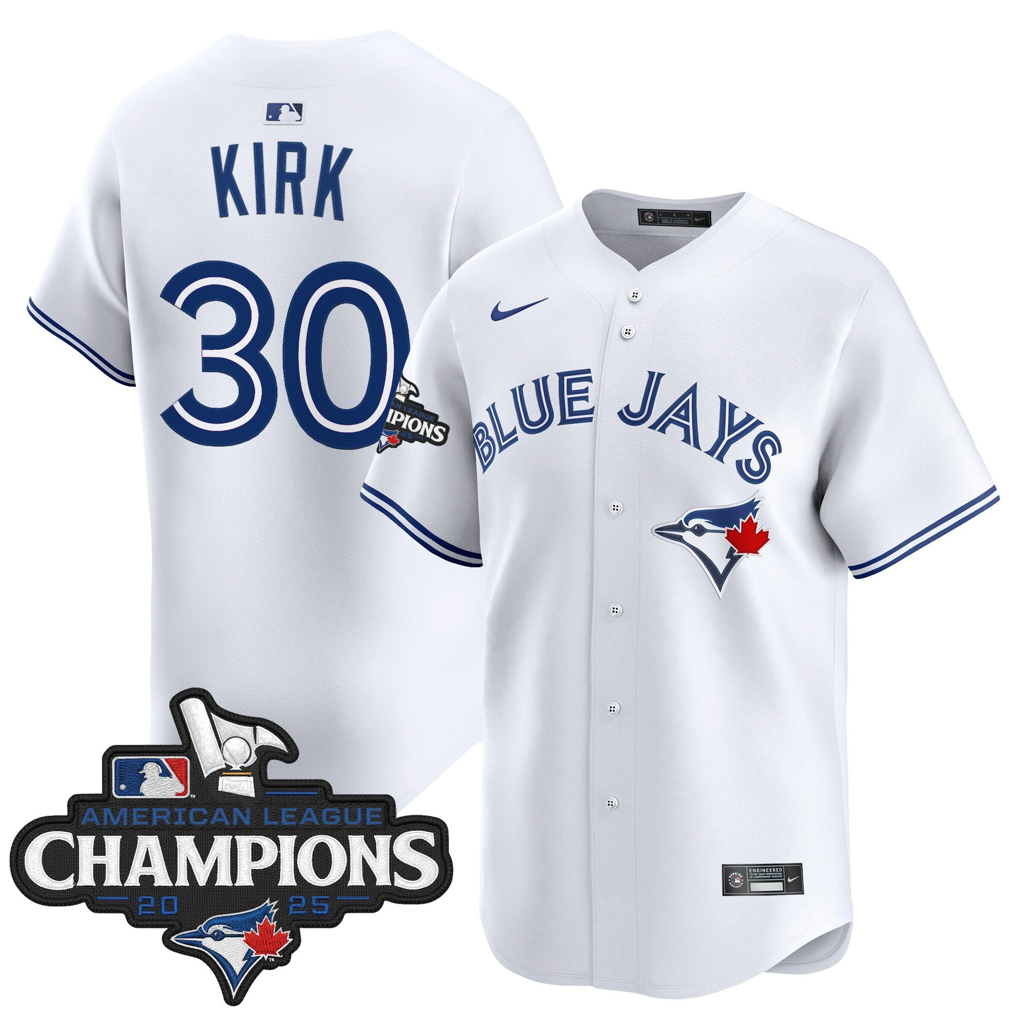 Men’s Toronto 2025 American League Champions Vapor Premier Limited Jersey