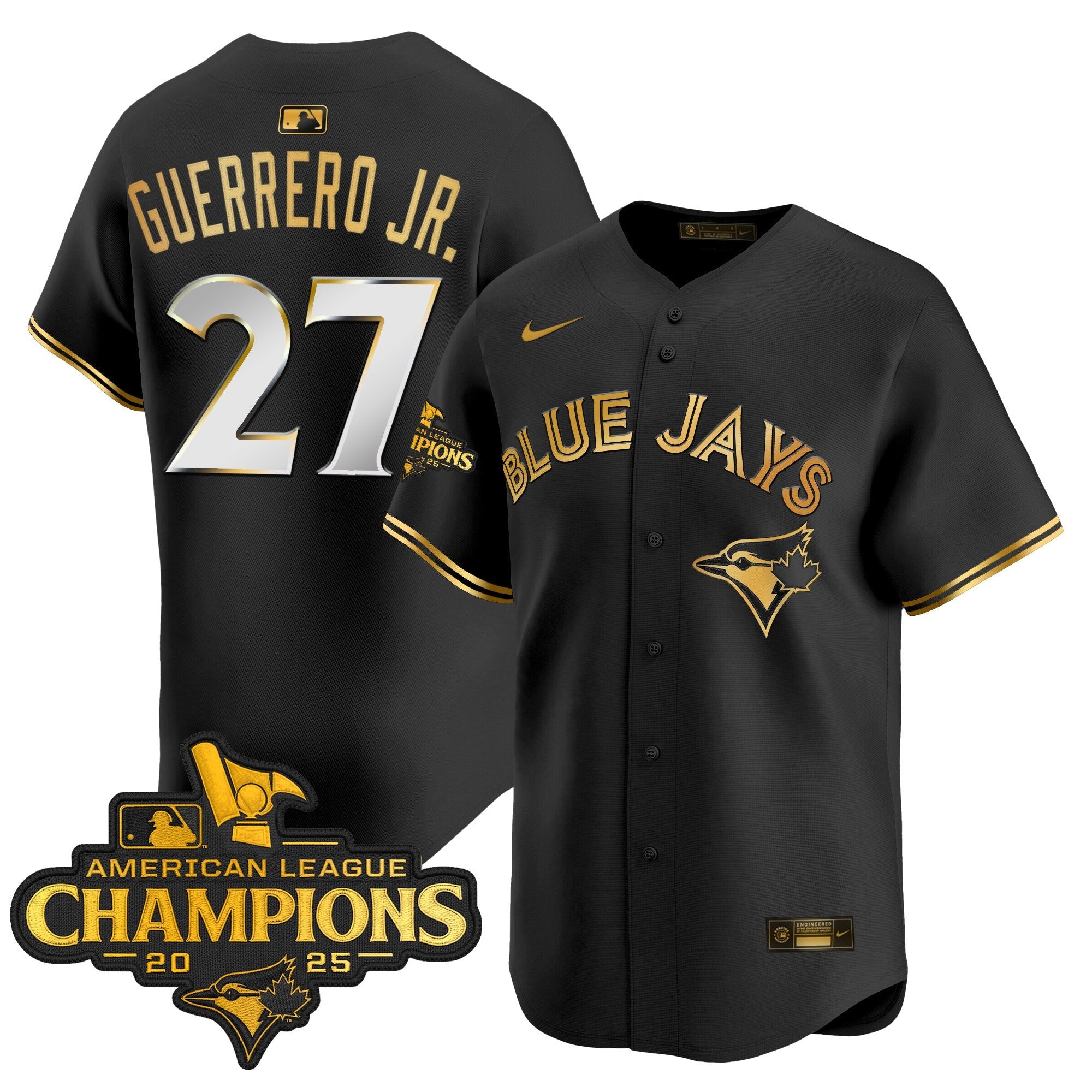 Men’s Toronto 2025 American League Champions Vapor Premier Limited Jersey